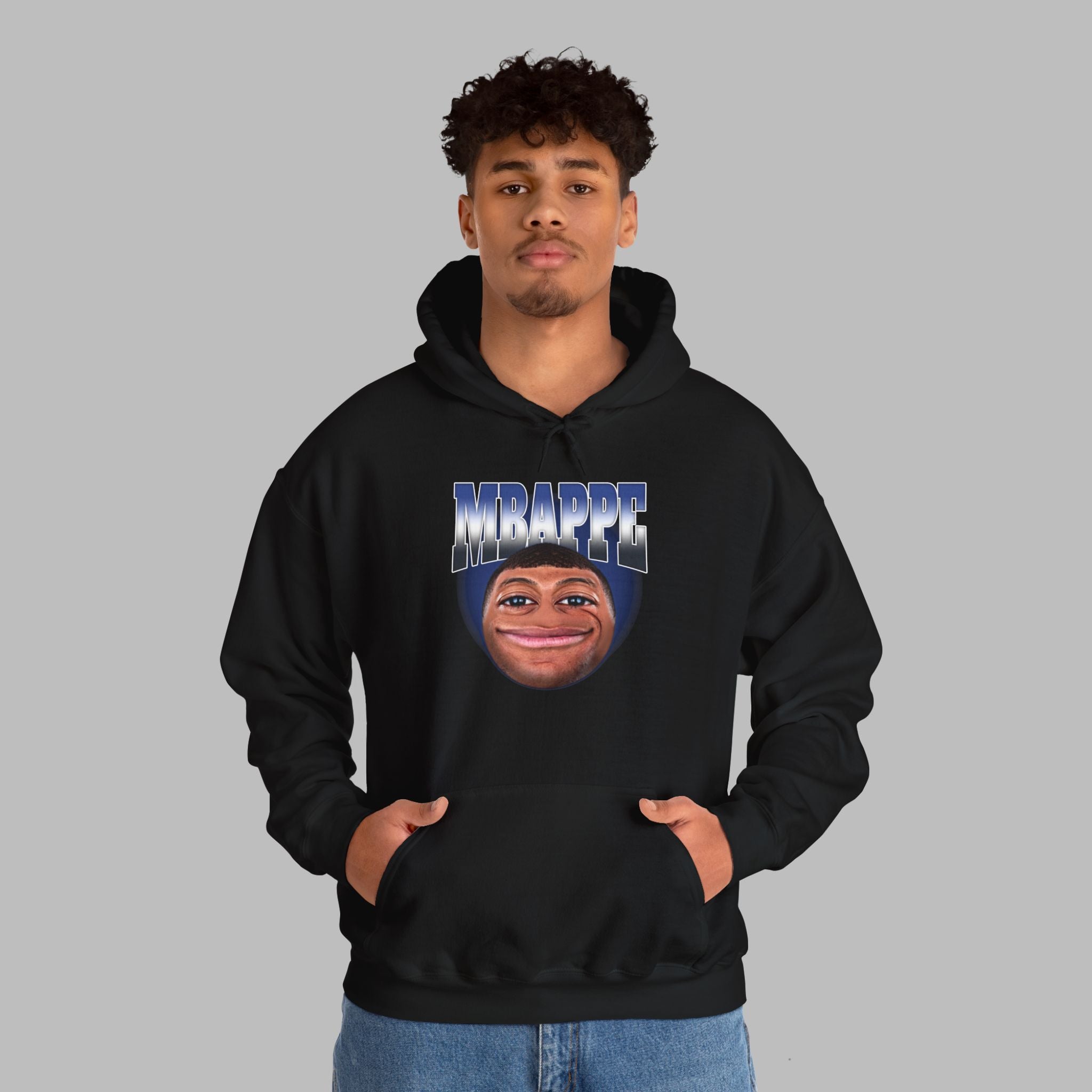Mbappe emoji Unisex Heavy Blend™ Hoodie