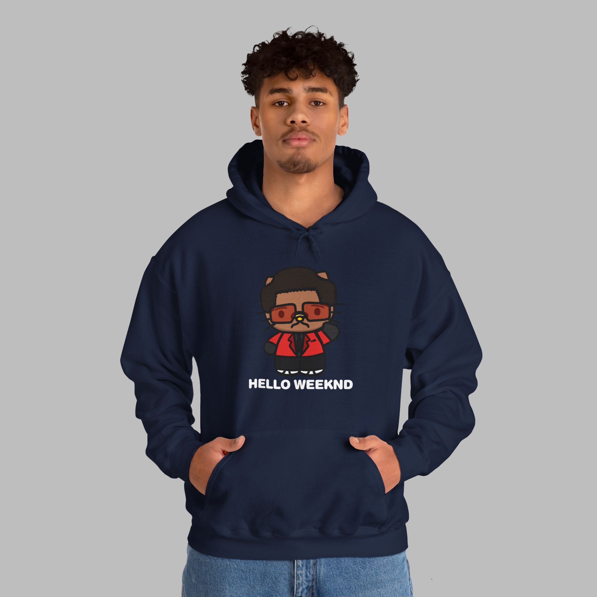 Hello Weeknd Heavy Blend™ Hoodie