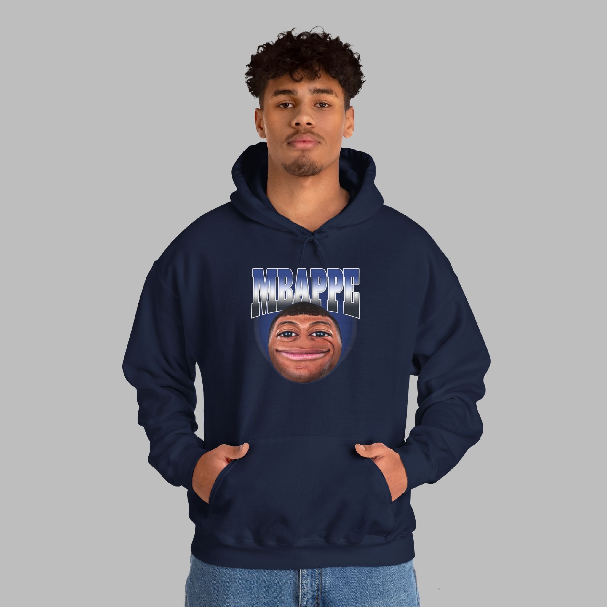 Mbappe emoji Unisex Heavy Blend™ Hoodie