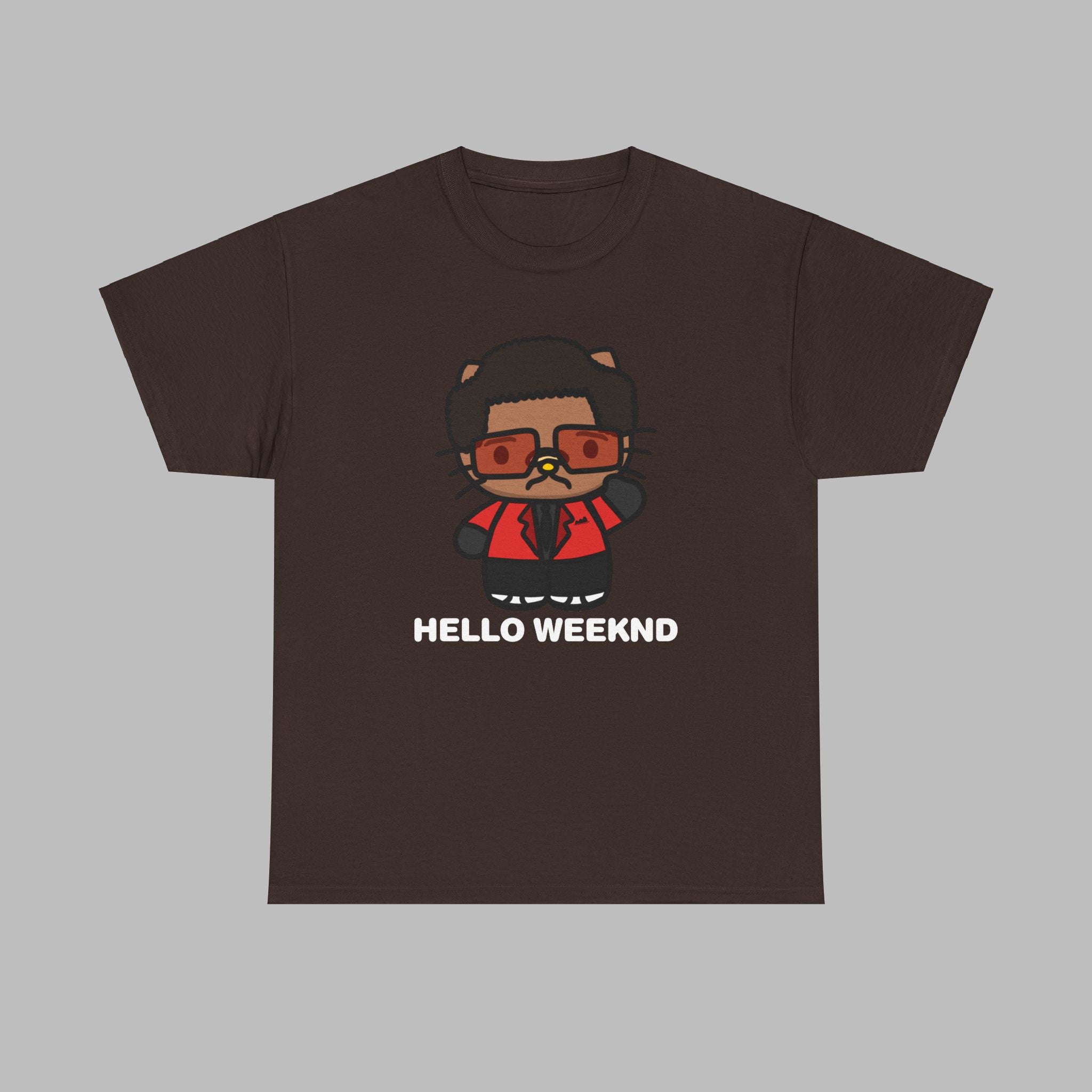 Hello Weeknd Heavy Cotton Shirt
