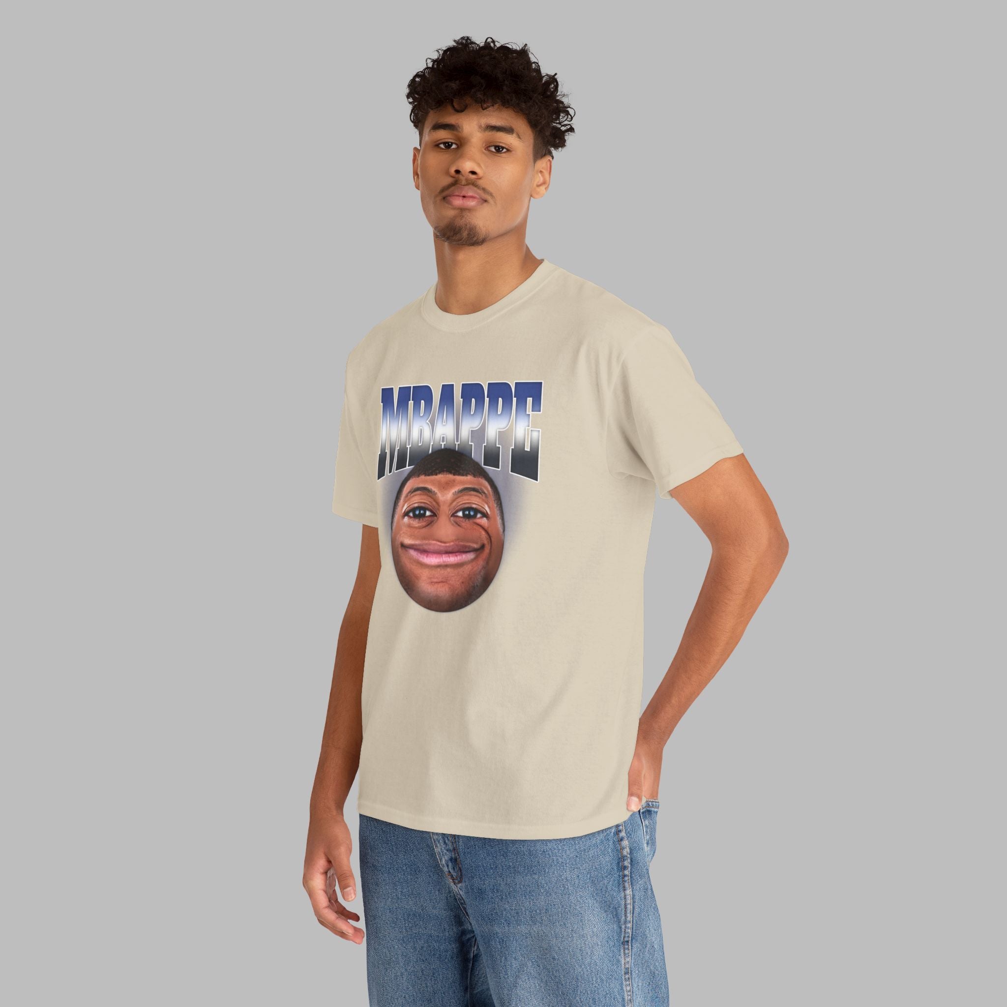 Mbappe emoji Heavy Cotton Shirt