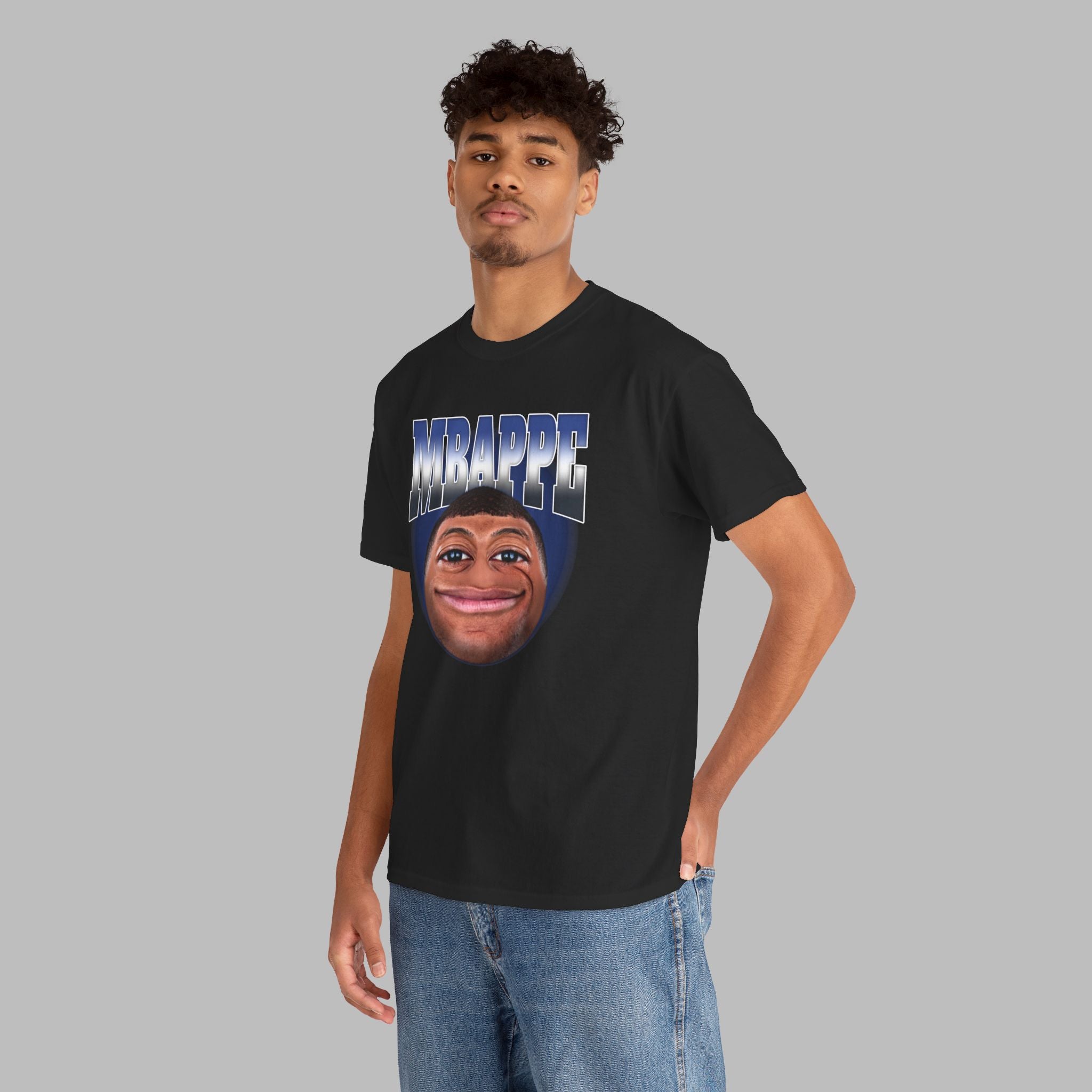 Mbappe emoji Heavy Cotton Shirt