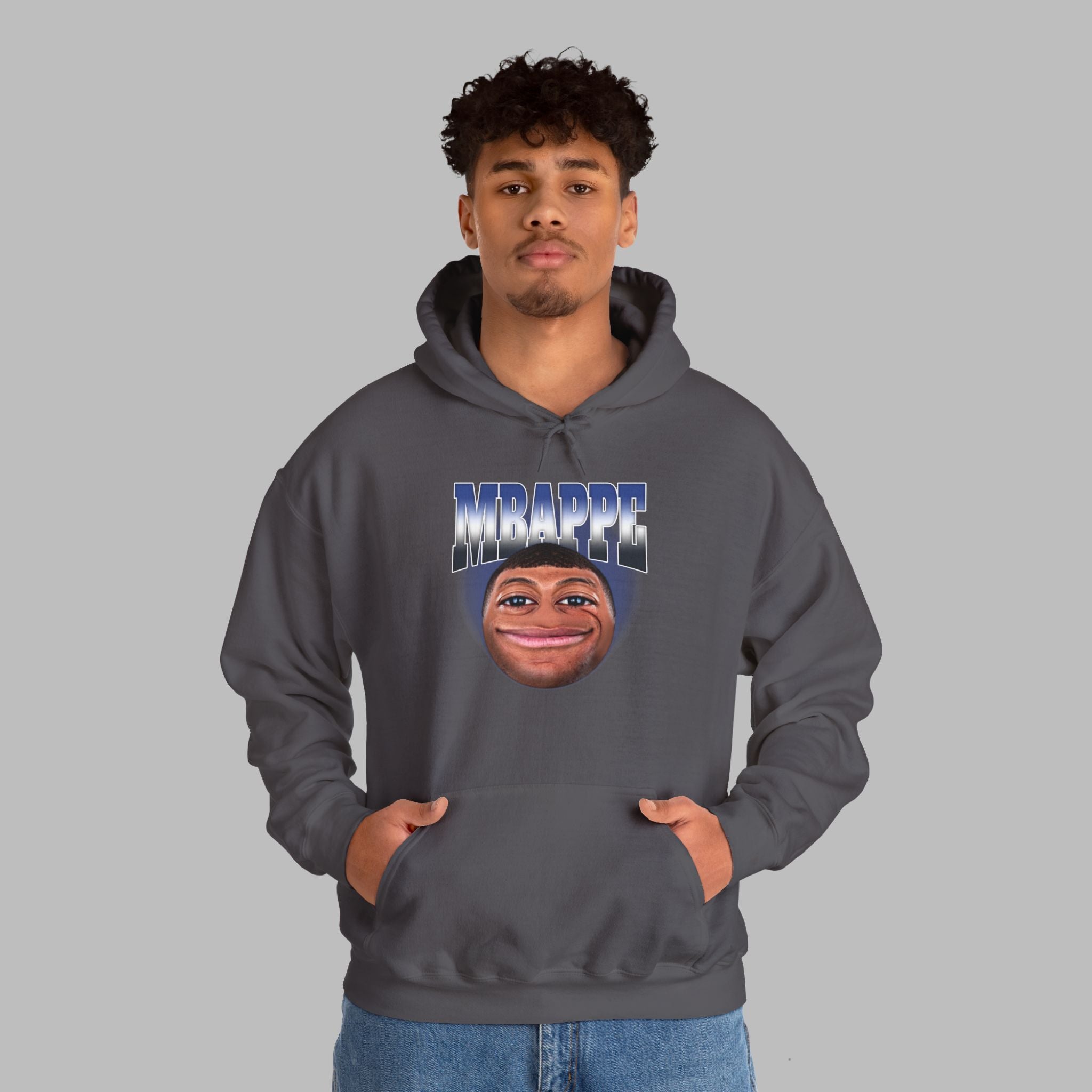 Mbappe emoji Unisex Heavy Blend™ Hoodie