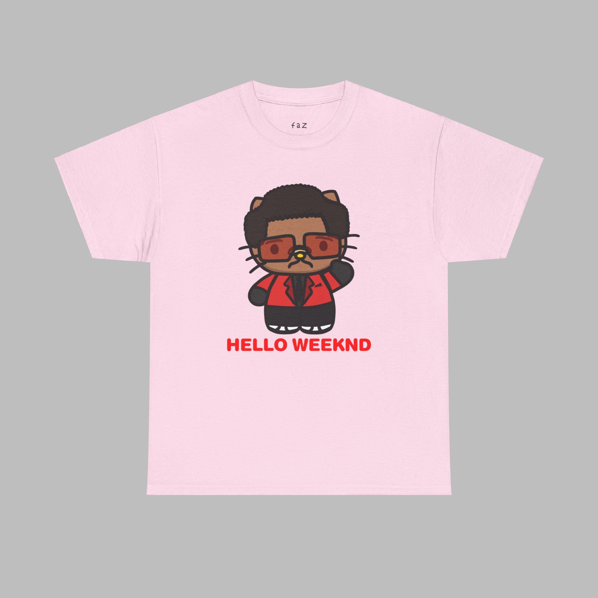 Hello Weeknd Heavy Cotton Shirt