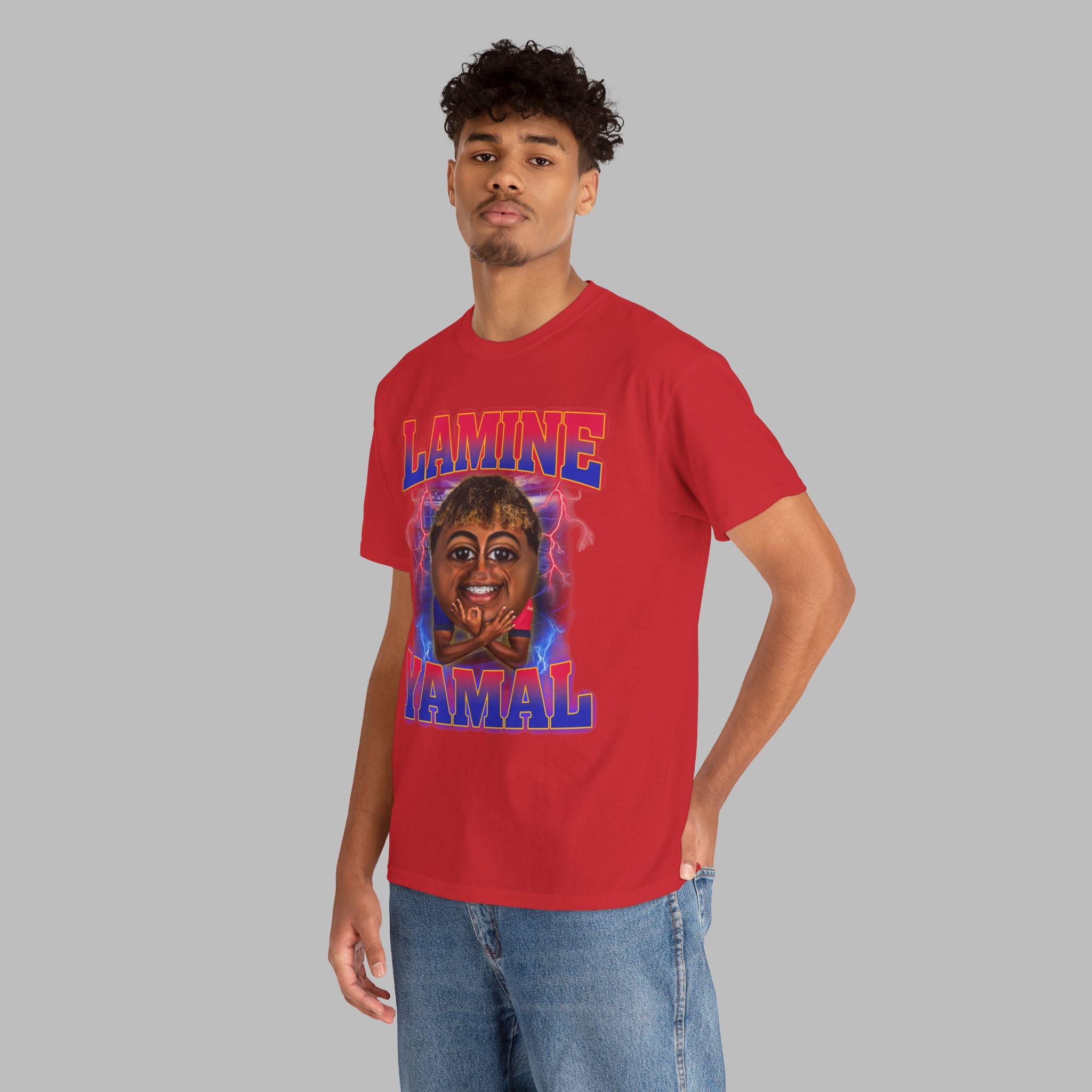 Yamal Emoji Heavy Cotton T-Shirt