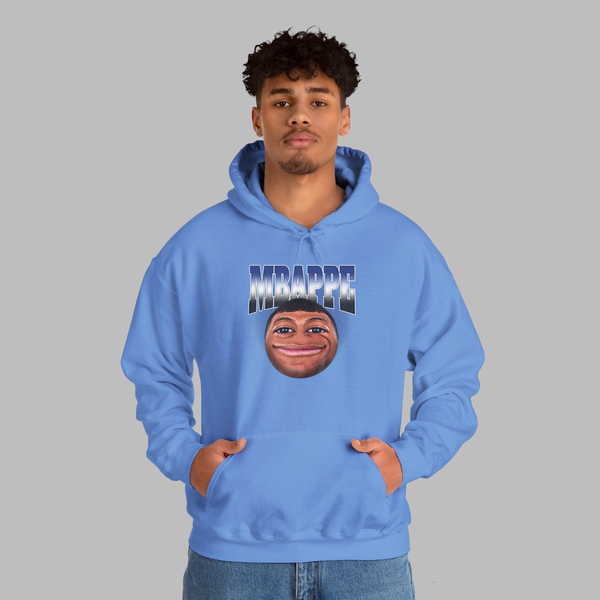 Mbappe emoji Unisex Heavy Blend™ Hoodie