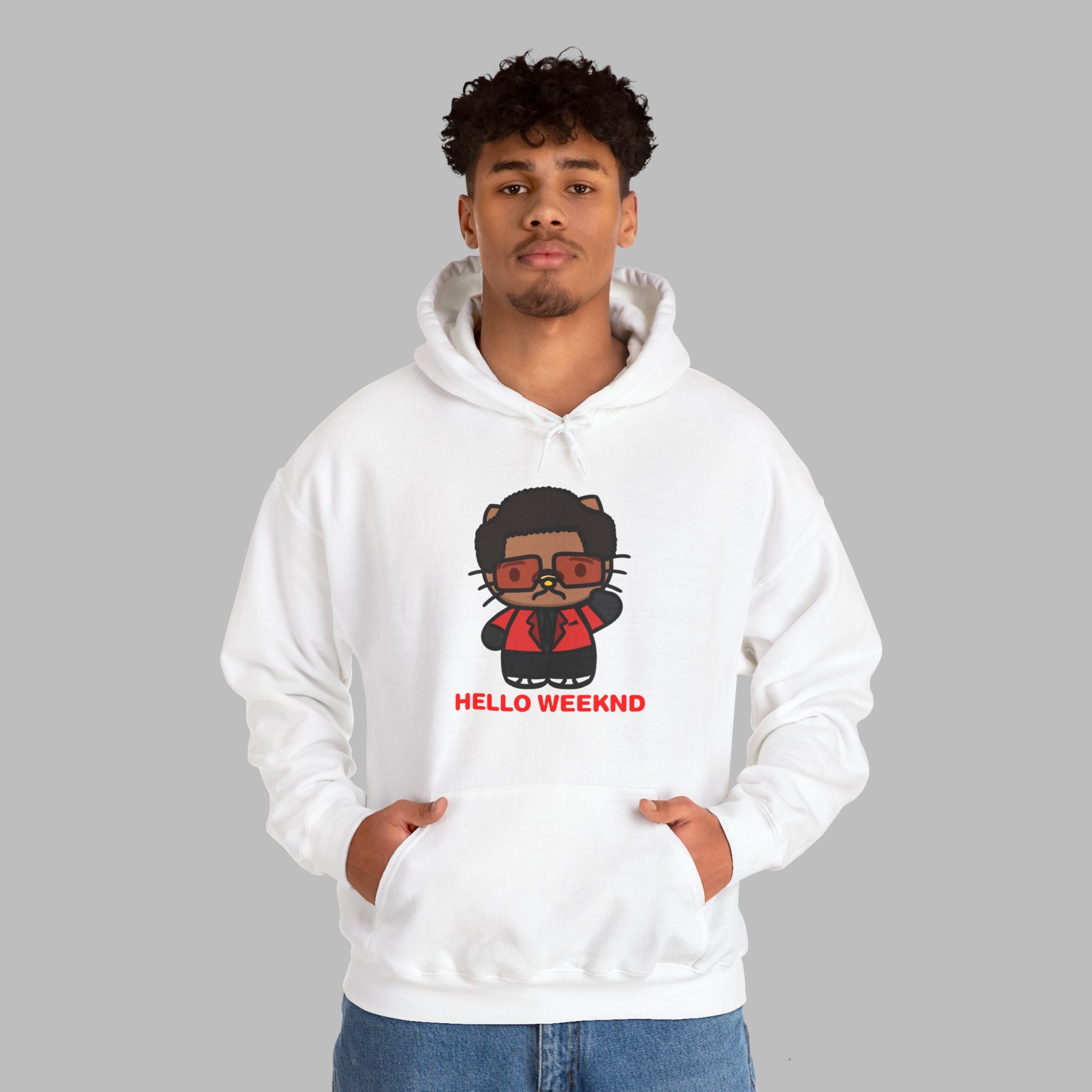 Hello Weeknd Heavy Blend™ Hoodie