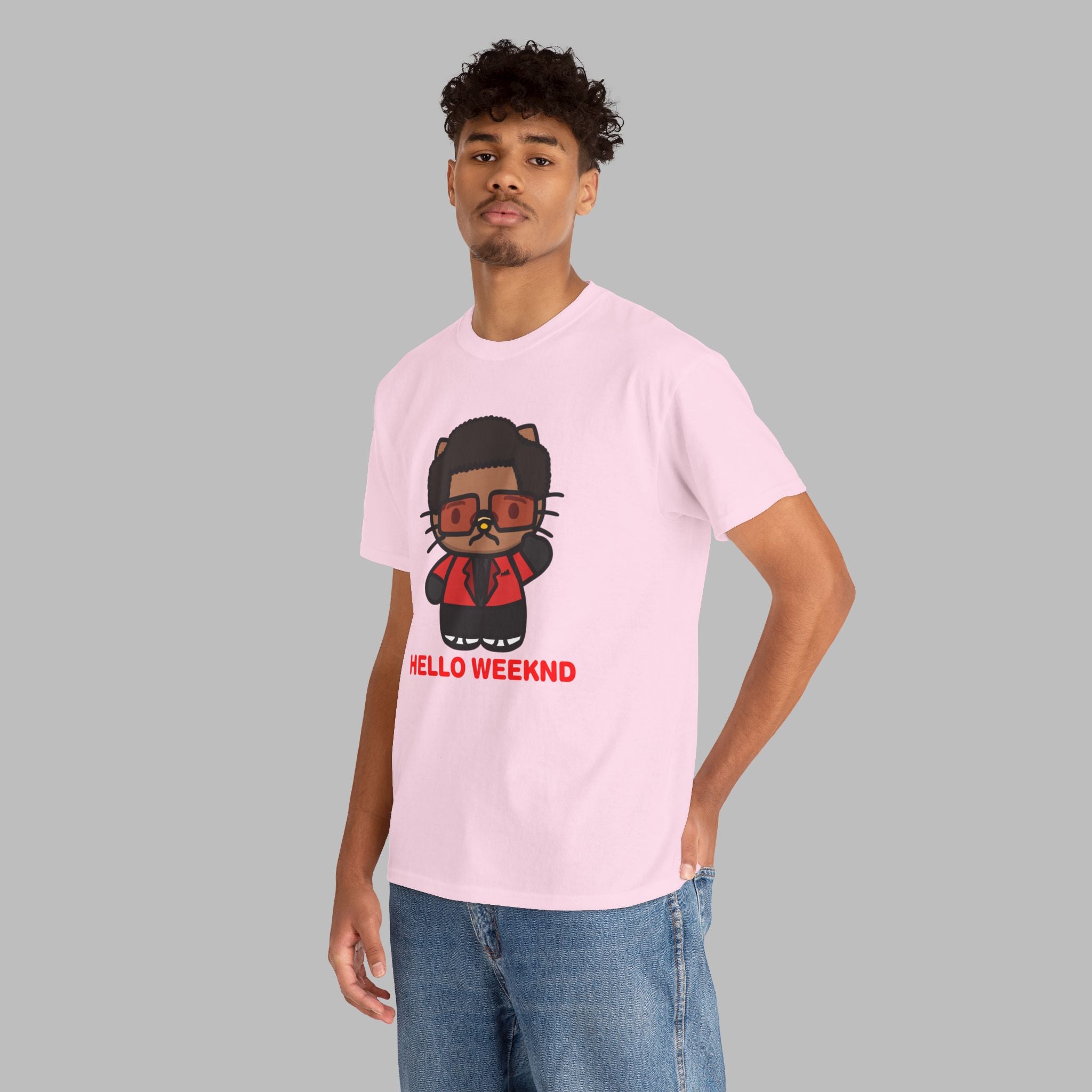 Hello Weeknd Heavy Cotton Shirt