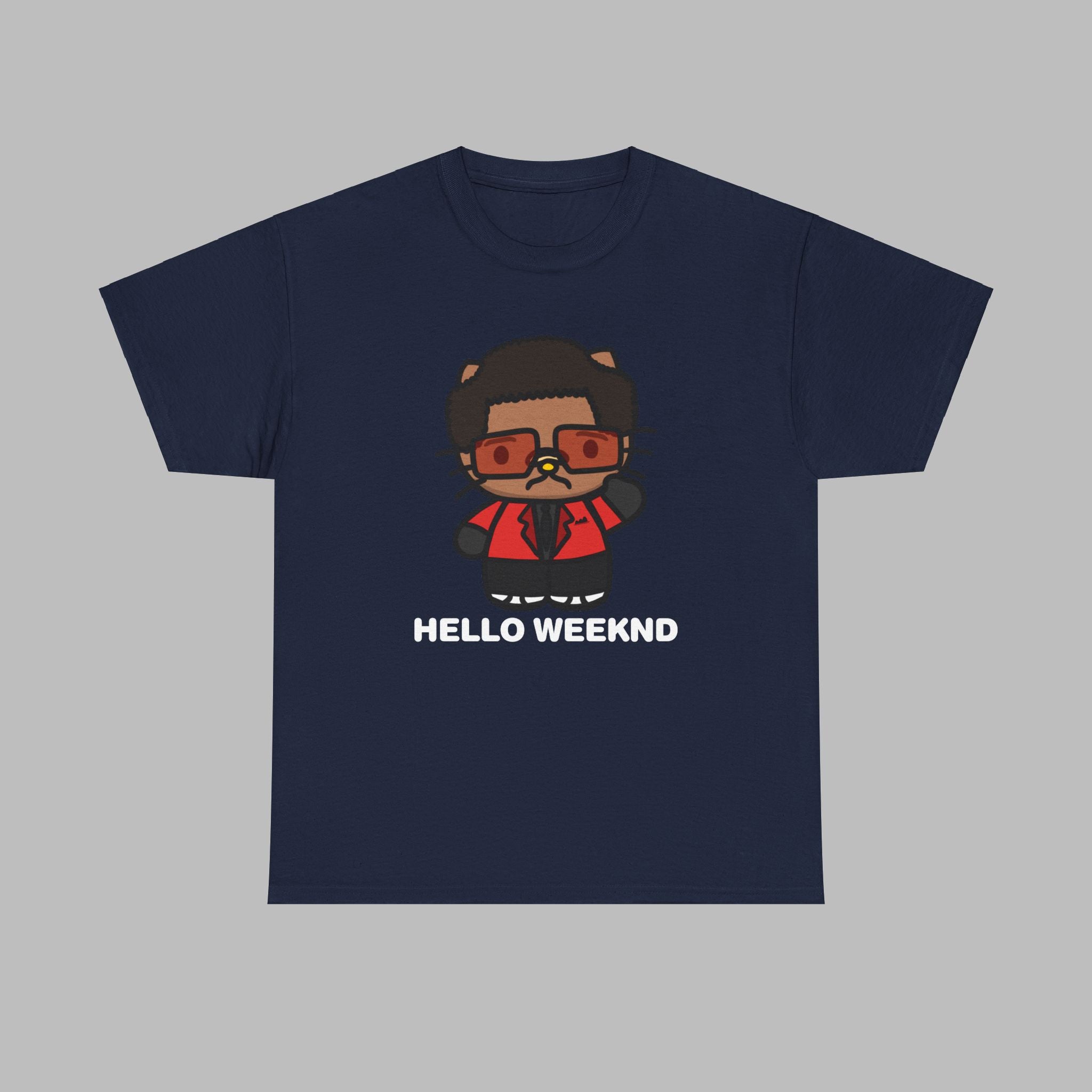 Hello Weeknd Heavy Cotton Shirt