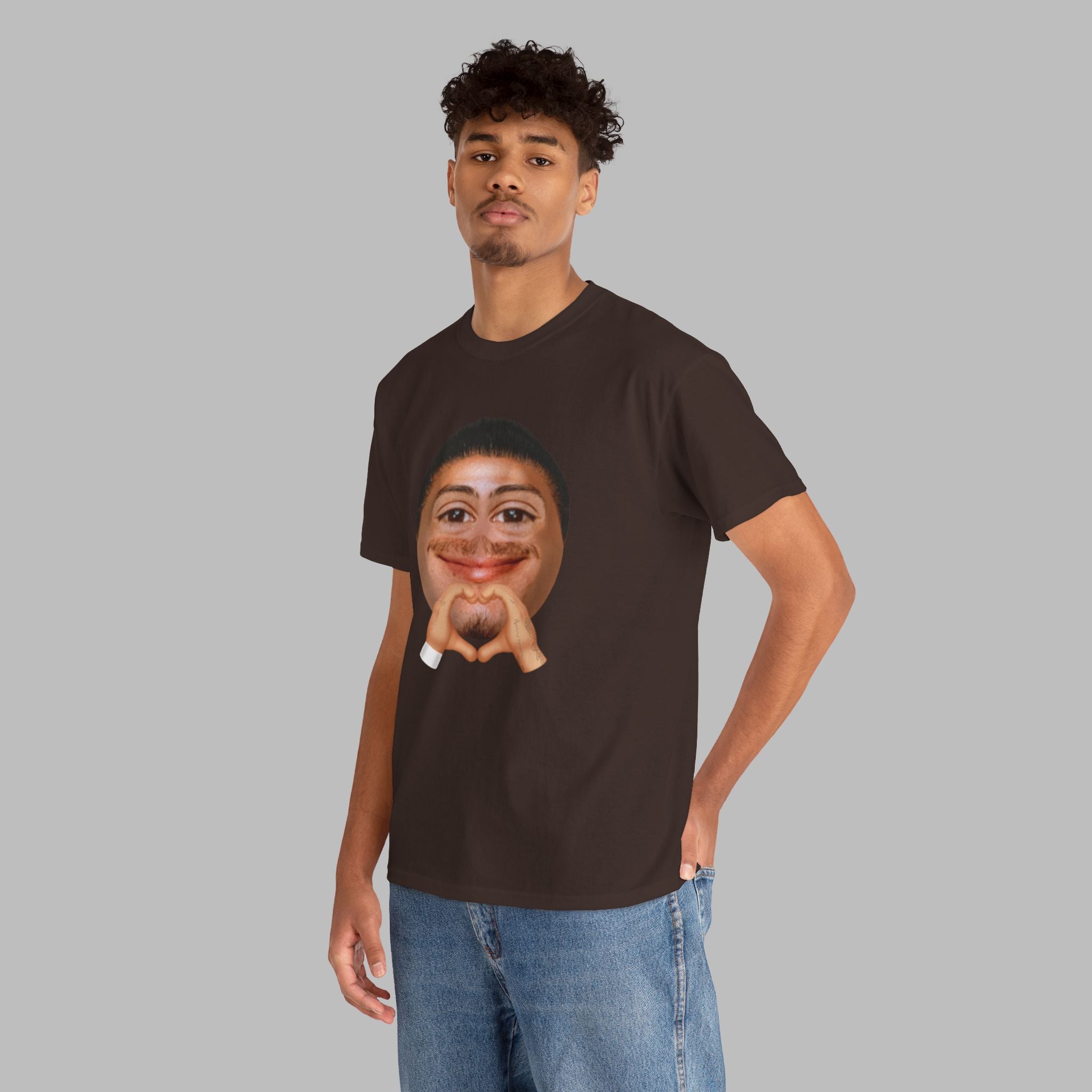 Nunez emoji Heavy Cotton Shirt