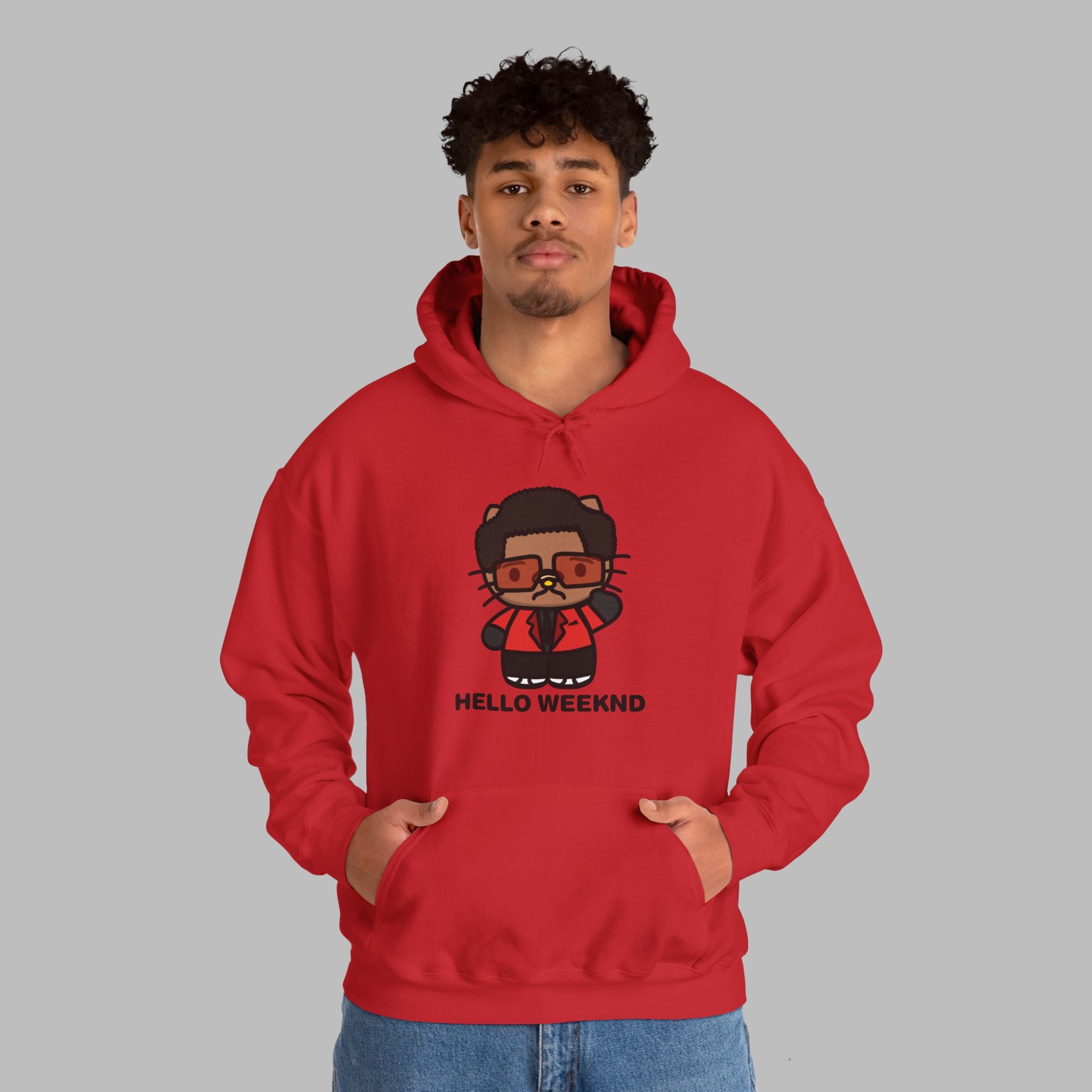 Hello Weeknd Heavy Blend™ Hoodie
