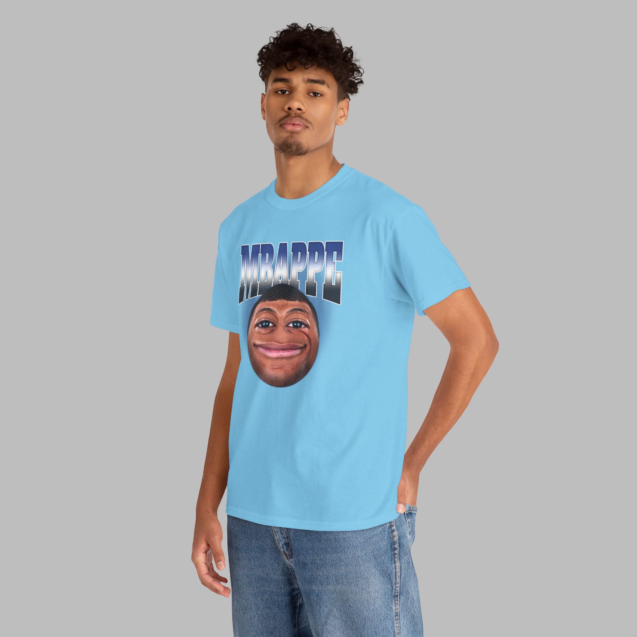 Mbappe emoji Heavy Cotton Shirt