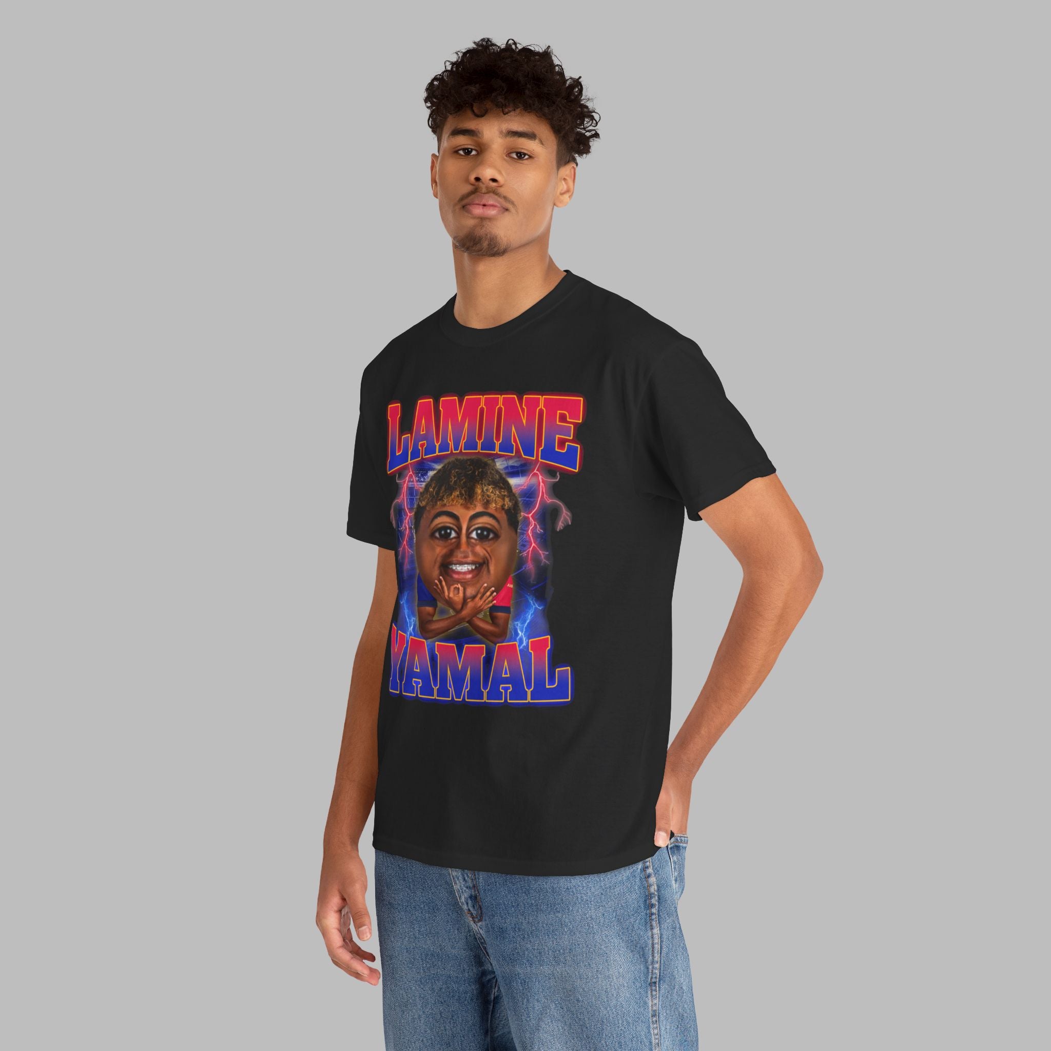 Yamal Emoji Heavy Cotton T-Shirt