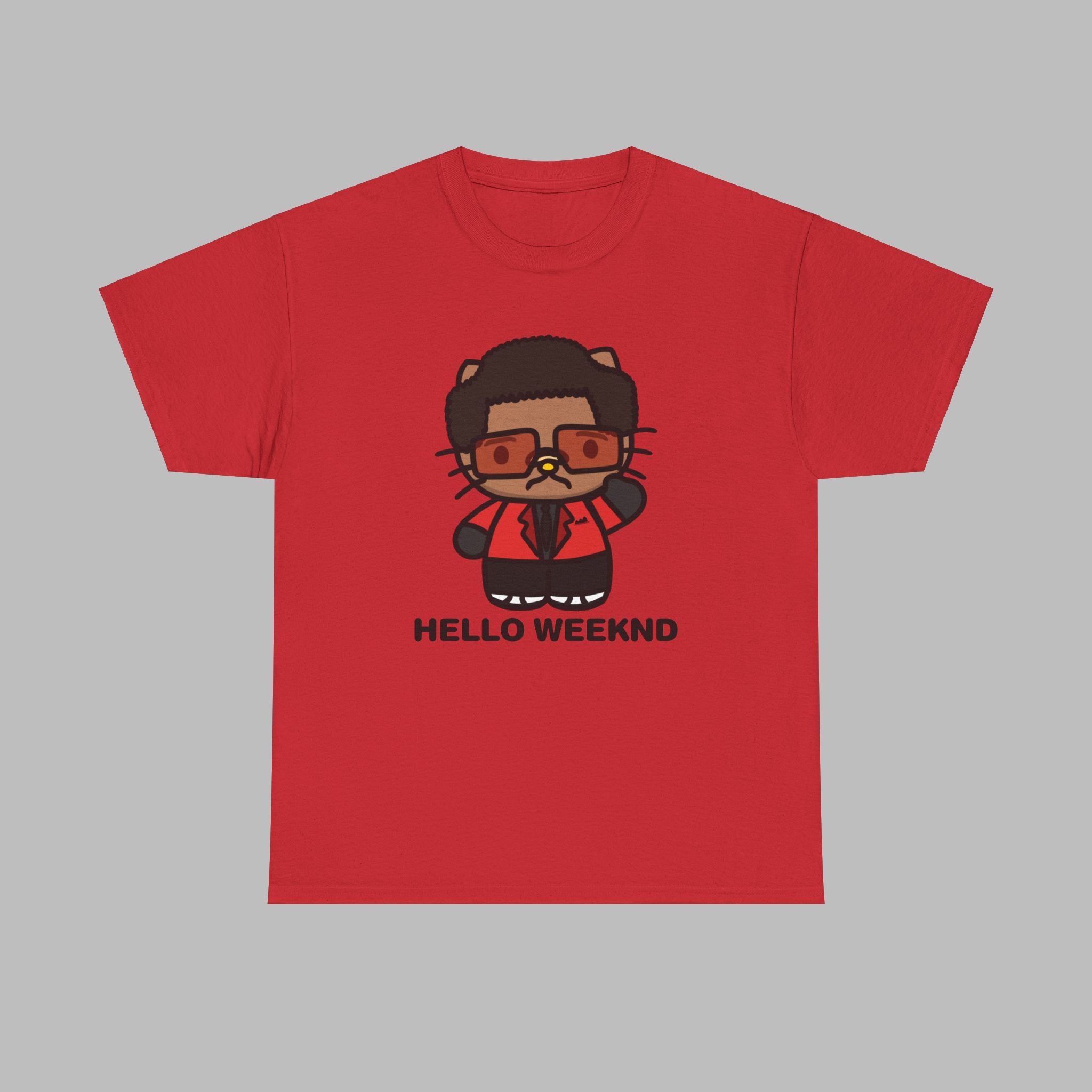 Hello Weeknd Heavy Cotton Shirt