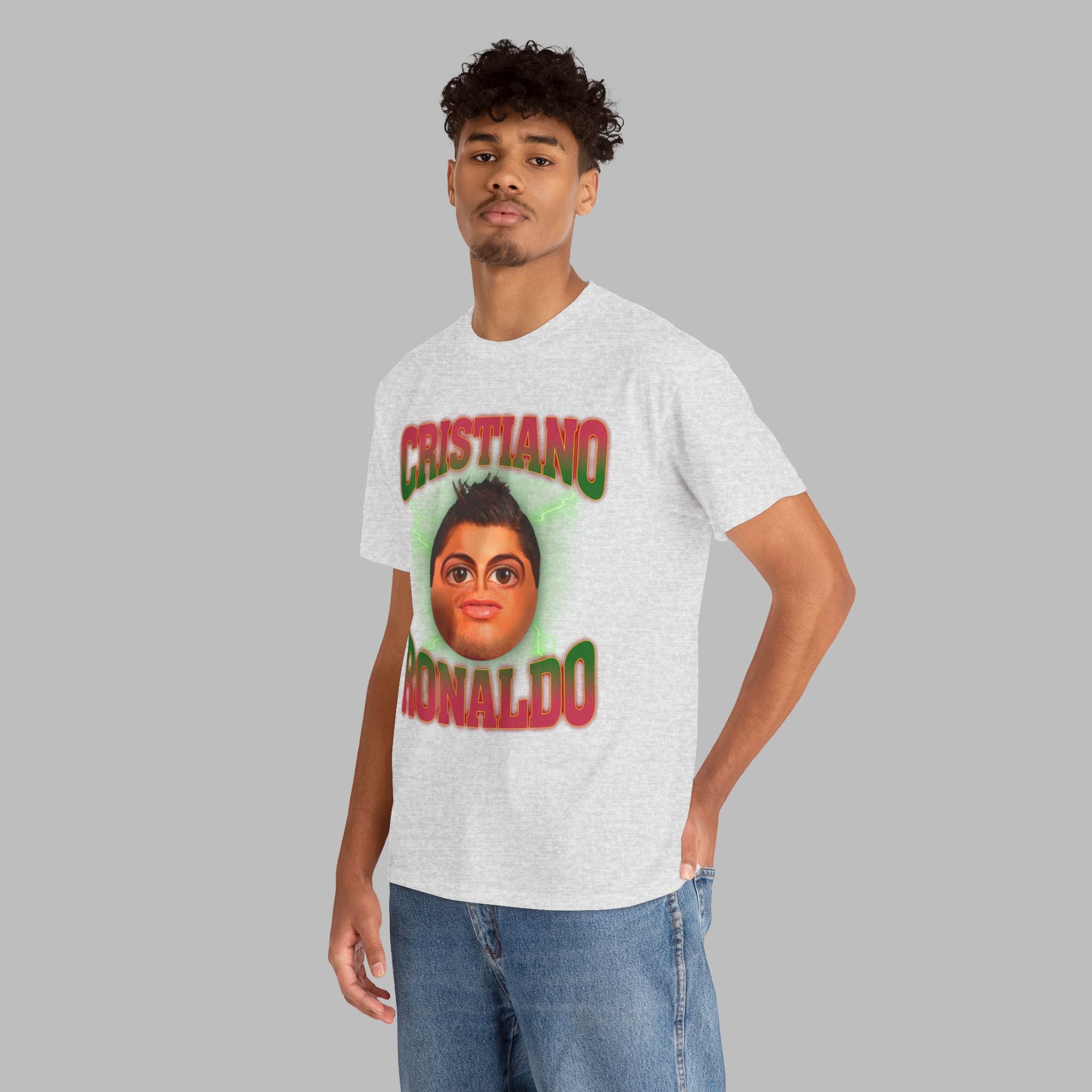 C Ronaldo Emoji Heavy Cotton Shirt
