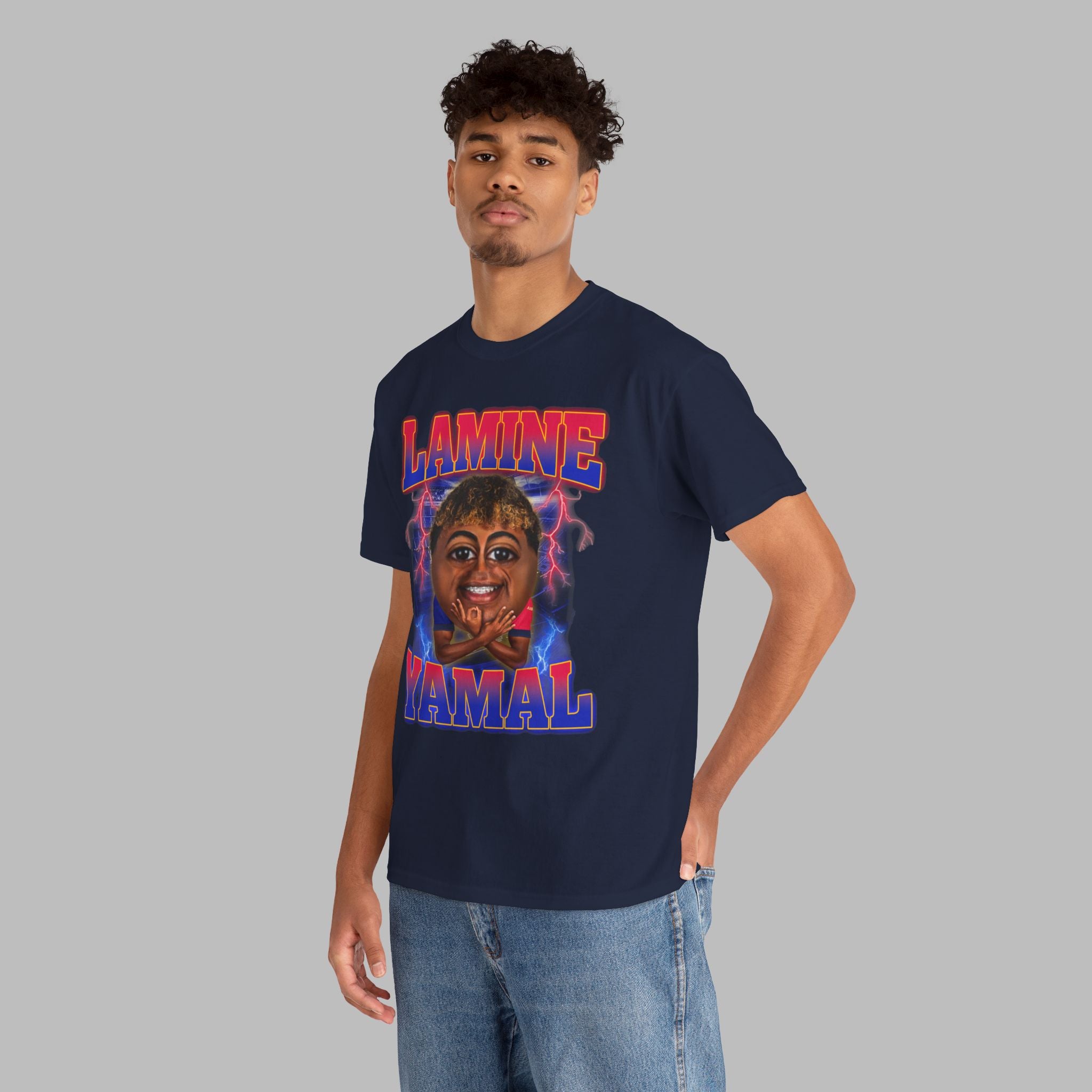Yamal Emoji Heavy Cotton T-Shirt