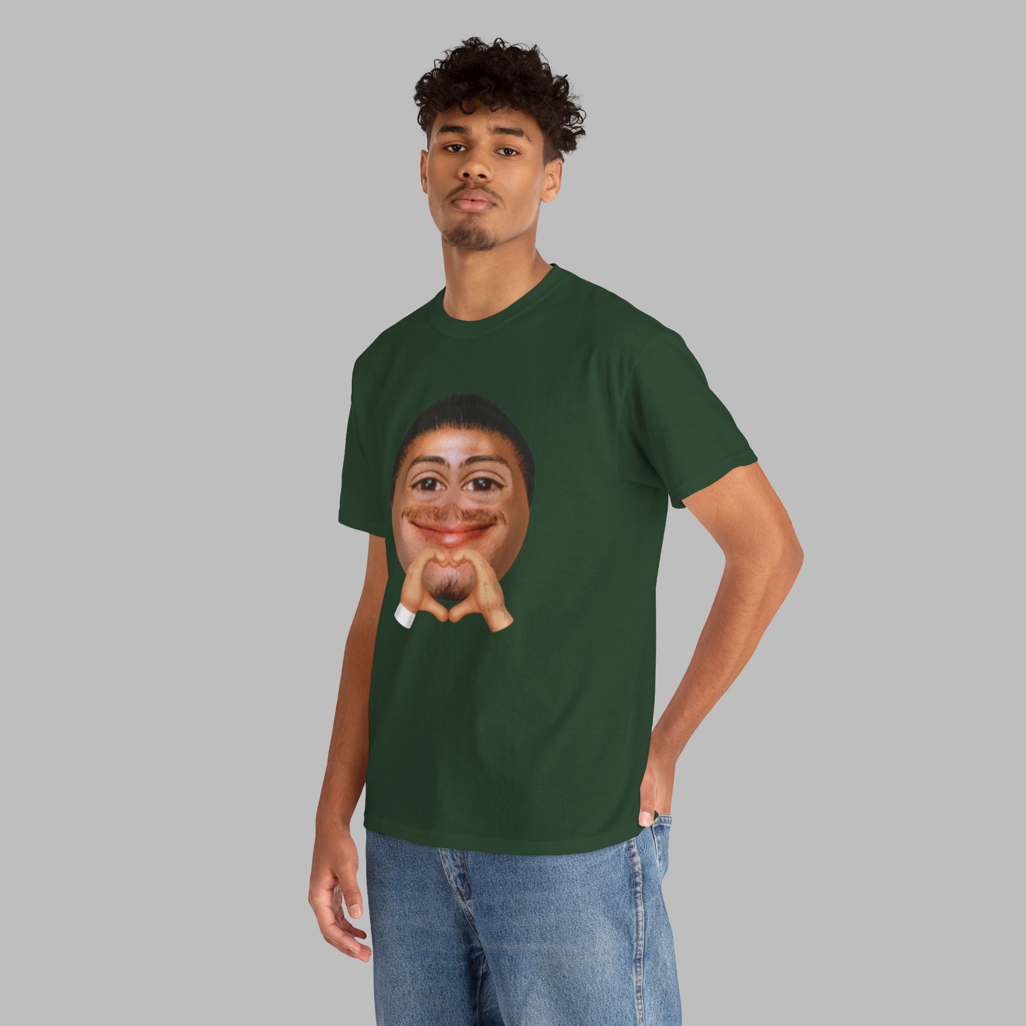 Nunez emoji Heavy Cotton Shirt