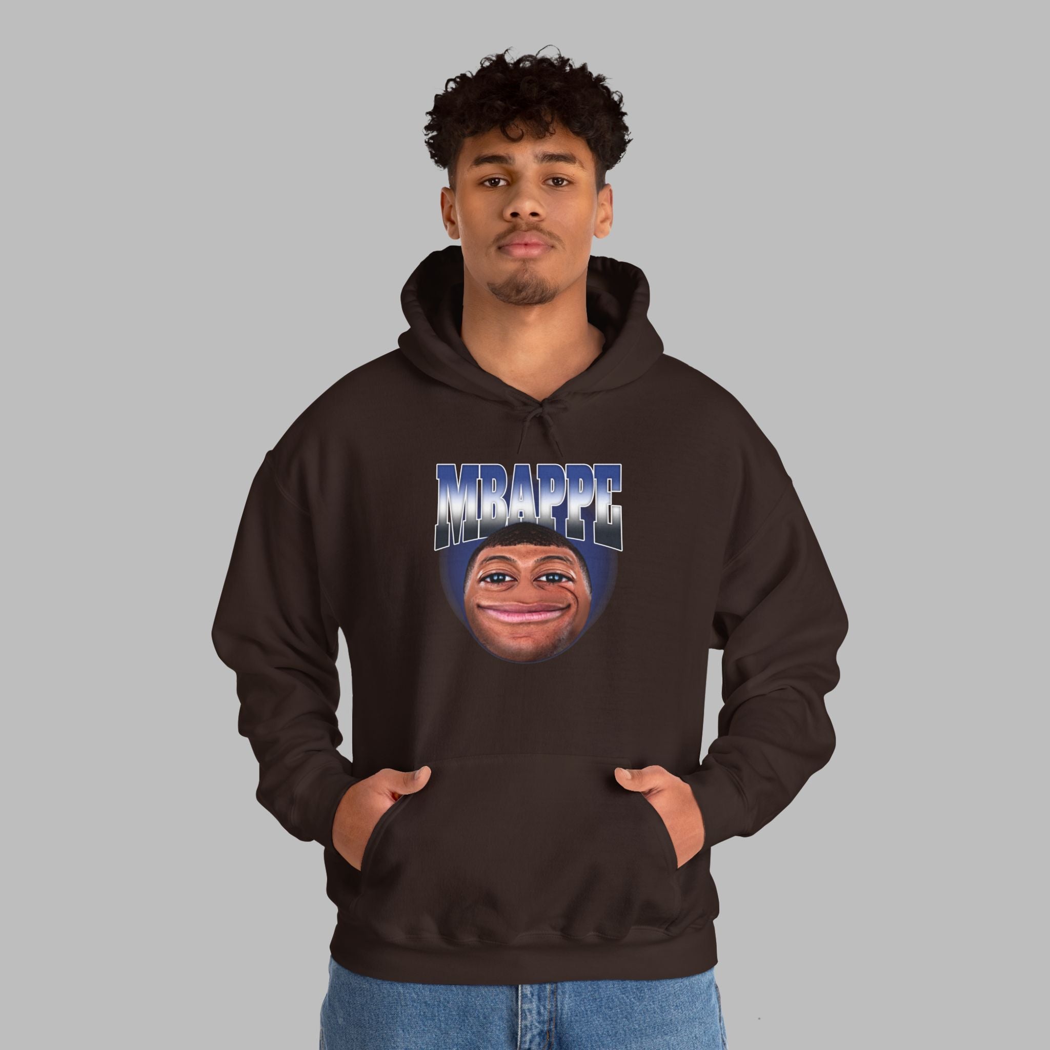 Mbappe emoji Unisex Heavy Blend™ Hoodie