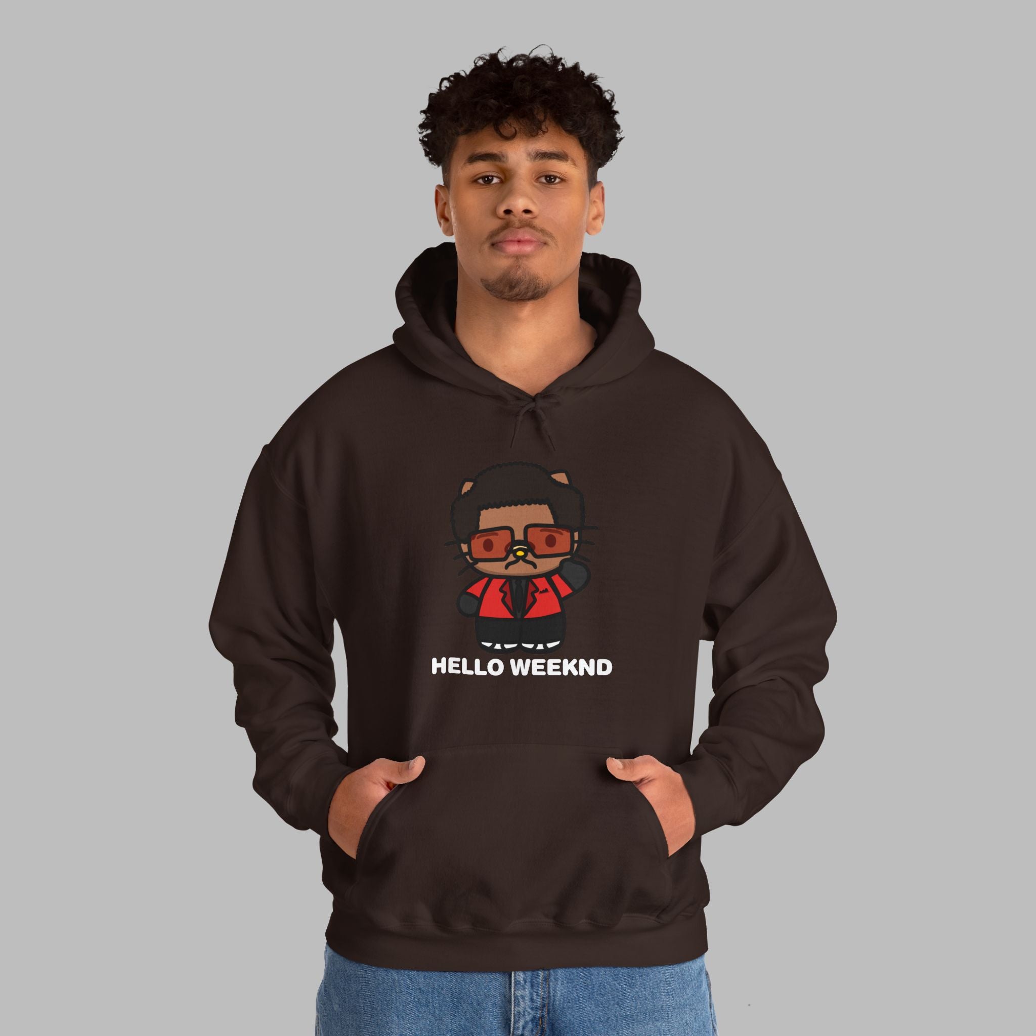 Hello Weeknd Heavy Blend™ Hoodie