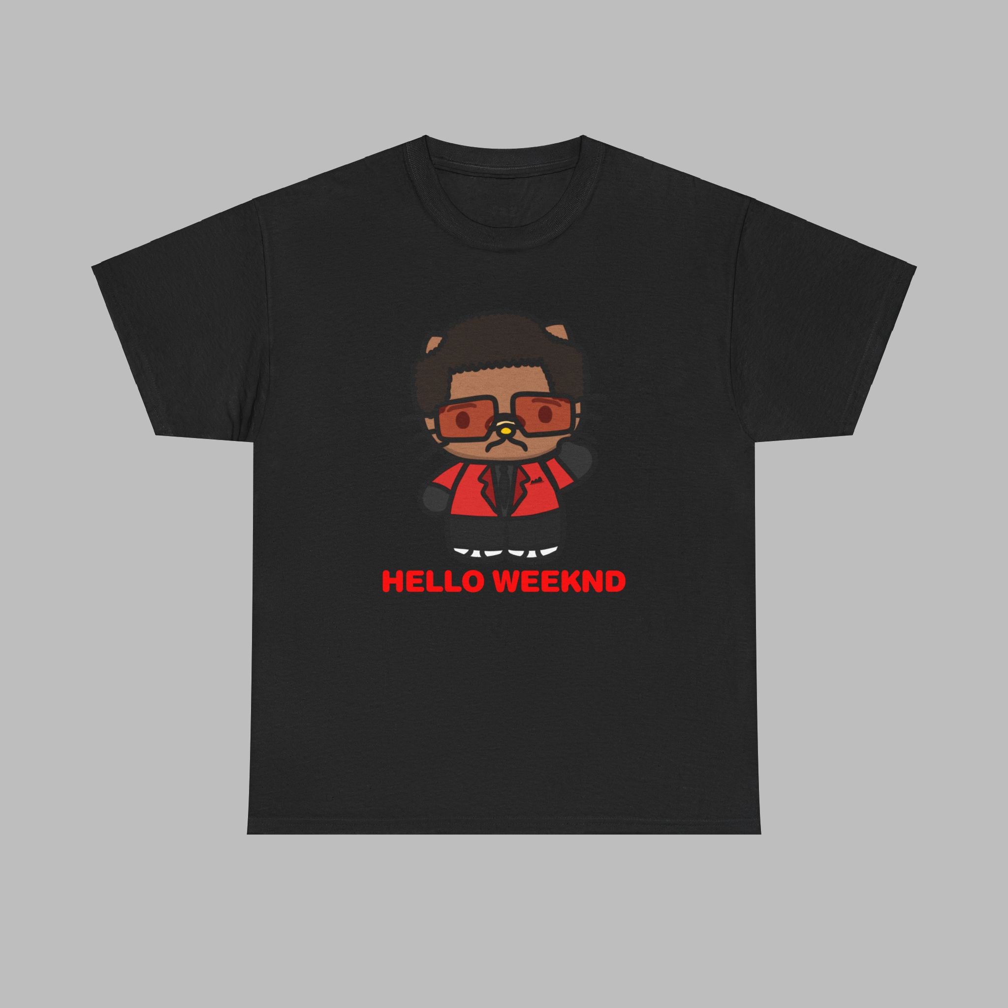 Hello Weeknd Heavy Cotton Shirt
