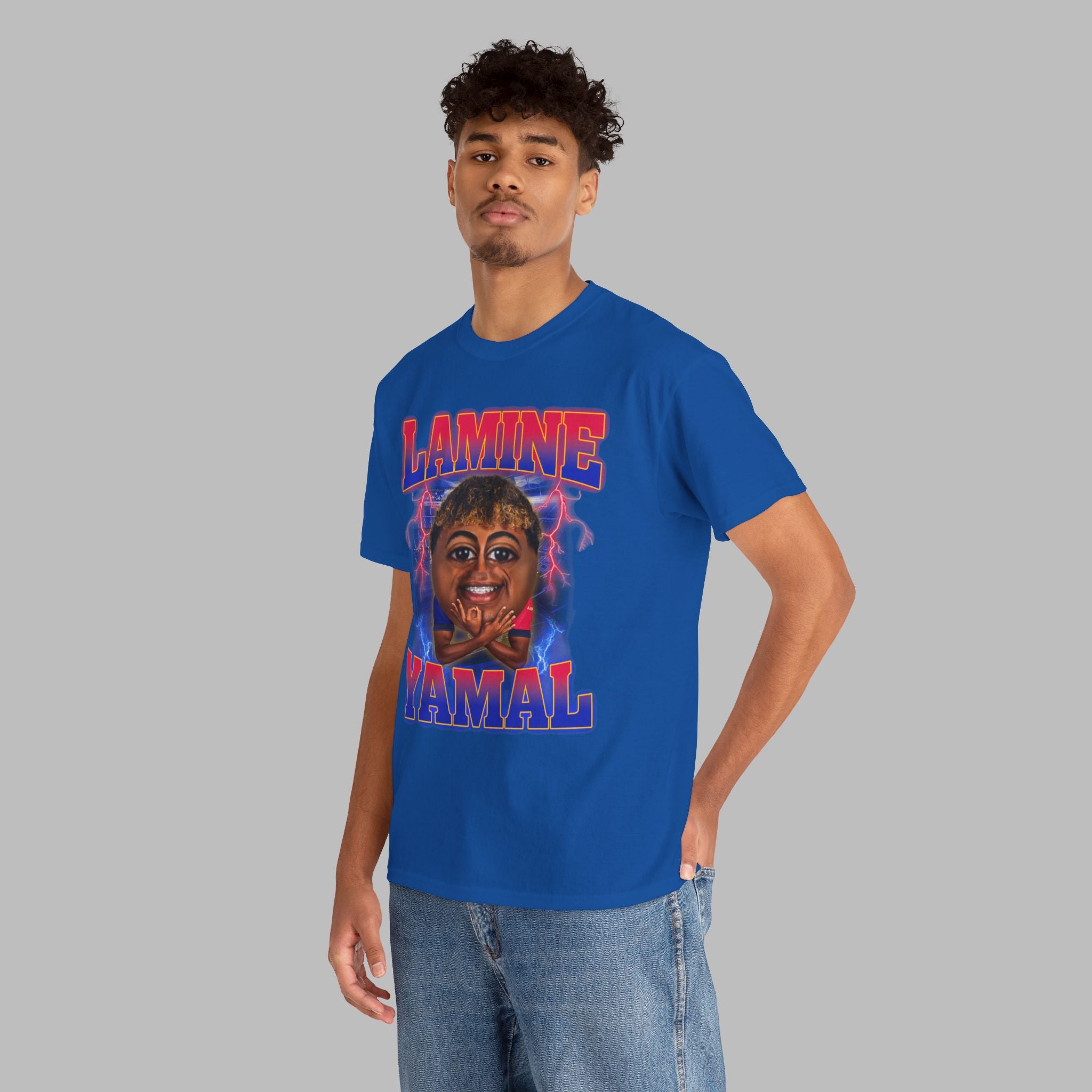 Yamal Emoji Heavy Cotton T-Shirt
