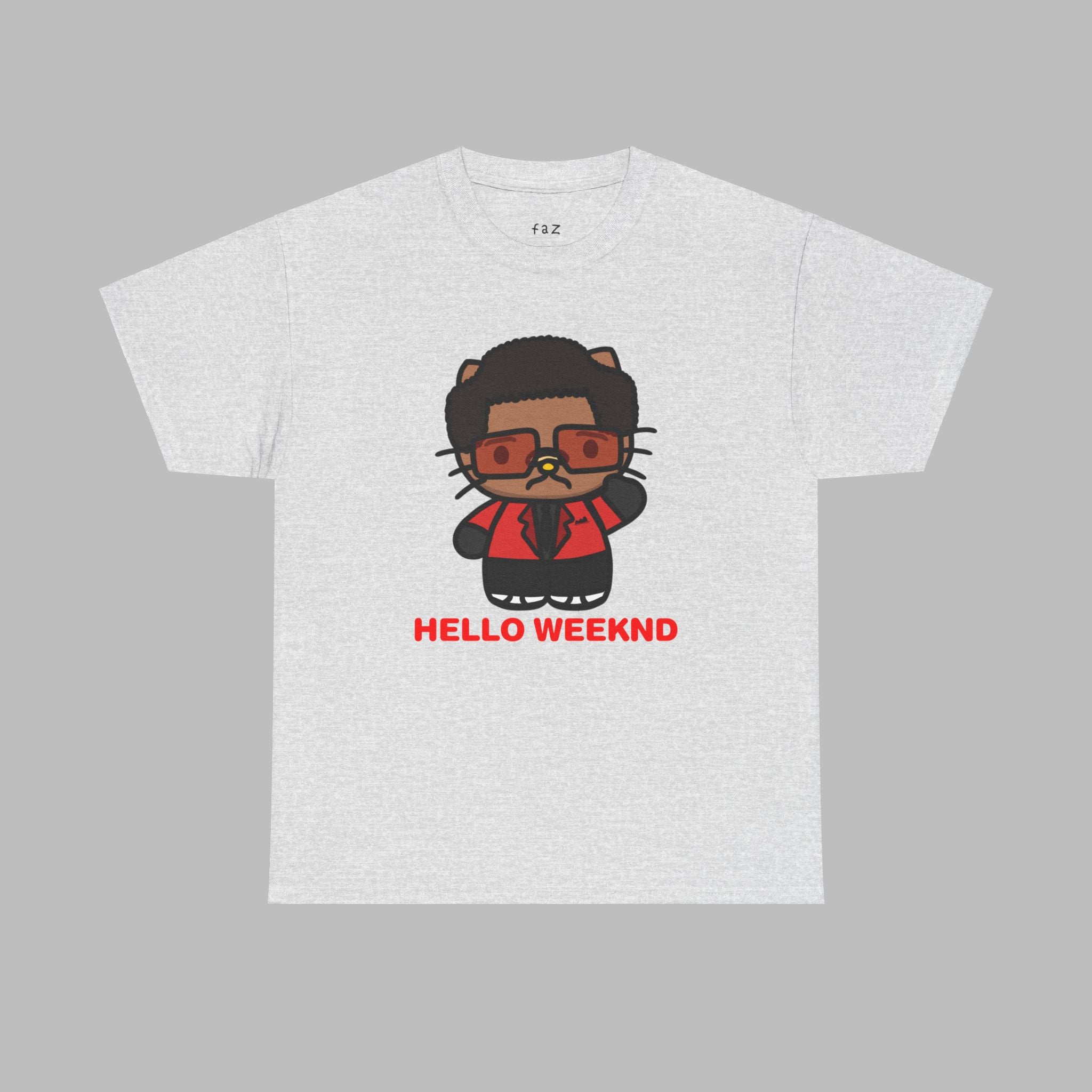 Hello Weeknd Heavy Cotton Shirt