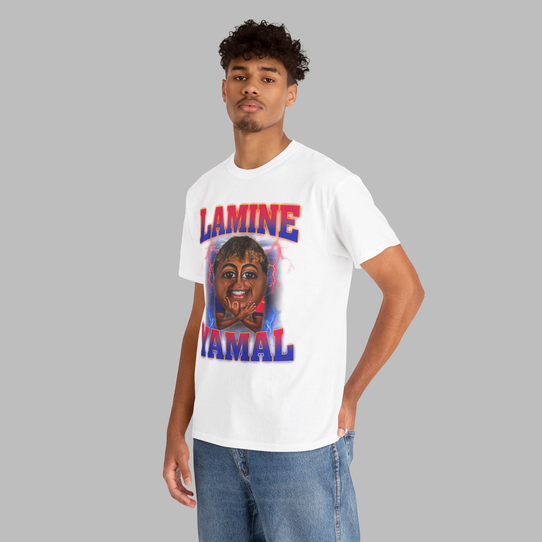 Yamal Emoji Heavy Cotton T-Shirt
