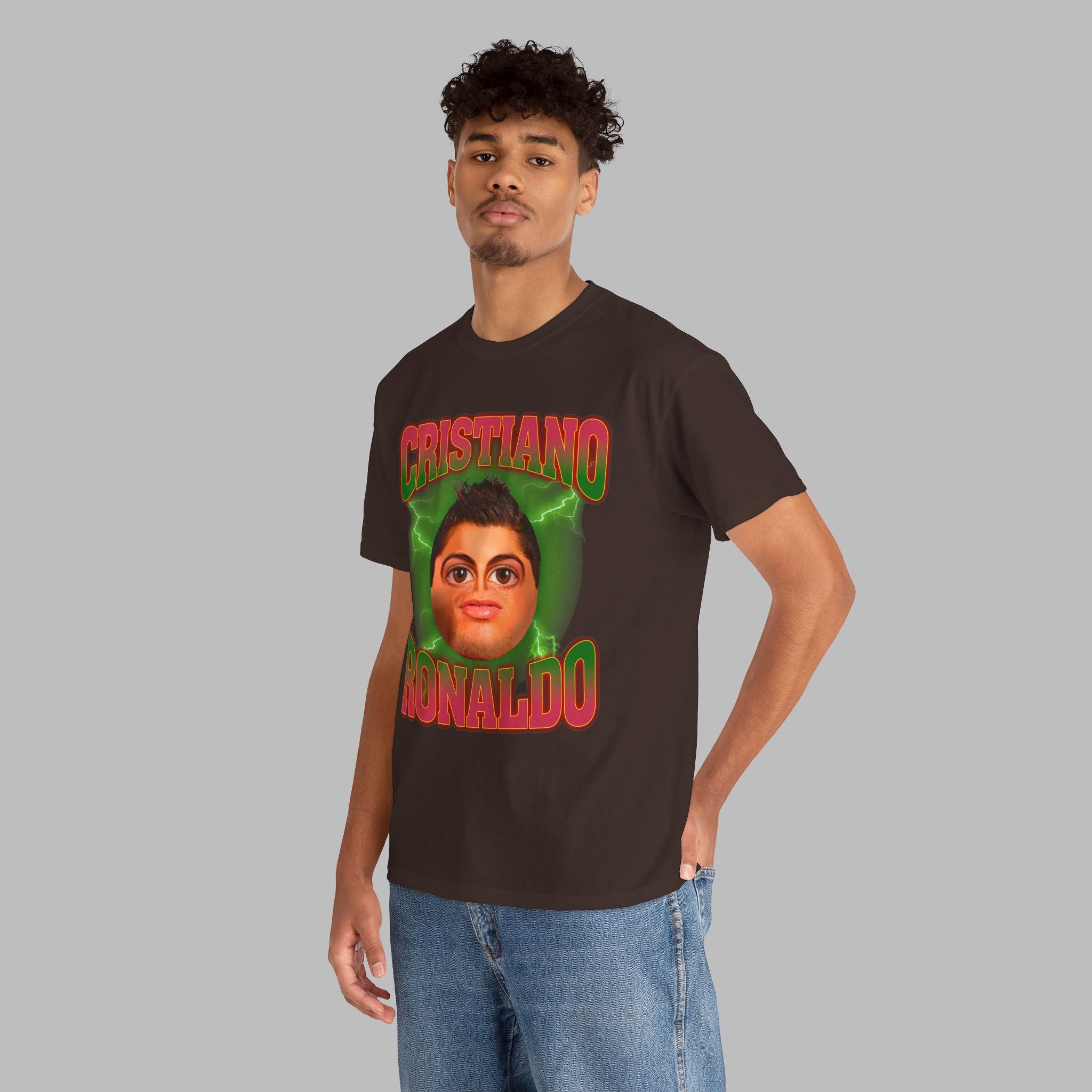 C Ronaldo Emoji Heavy Cotton Shirt