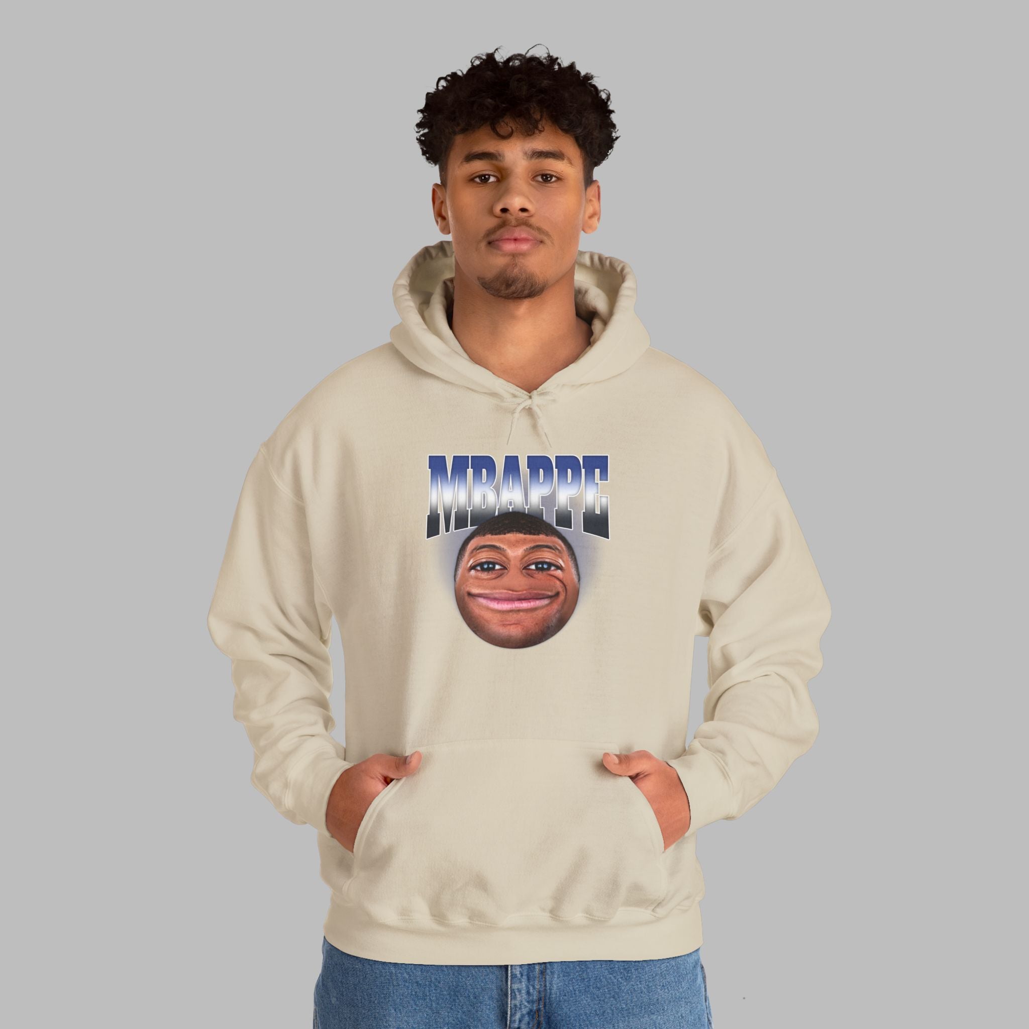 Mbappe emoji Unisex Heavy Blend™ Hoodie