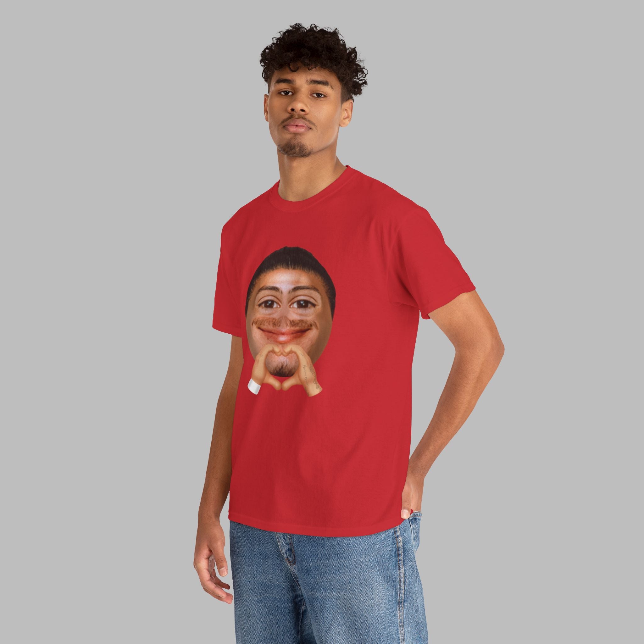 Nunez emoji Heavy Cotton Shirt