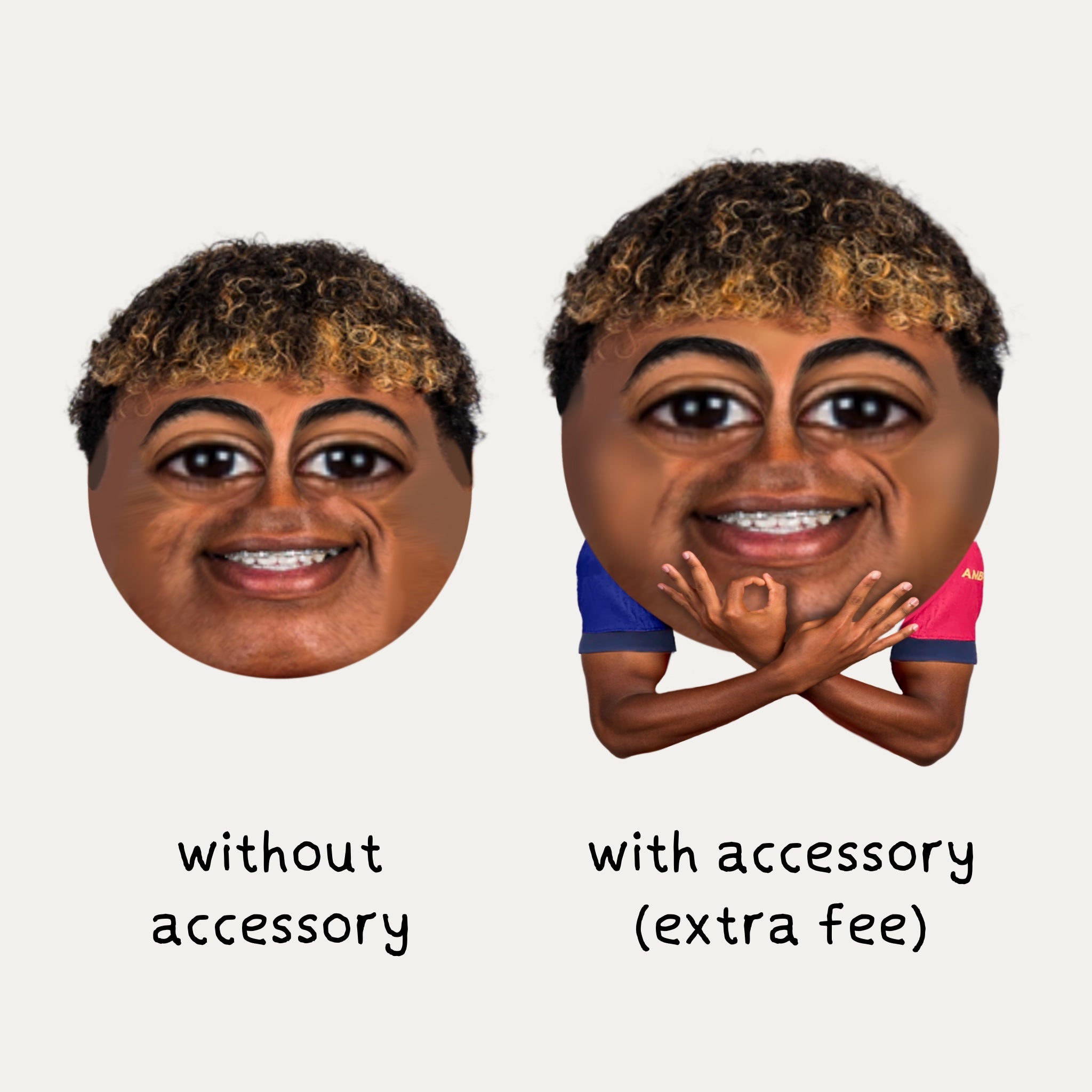 Custom emoji art