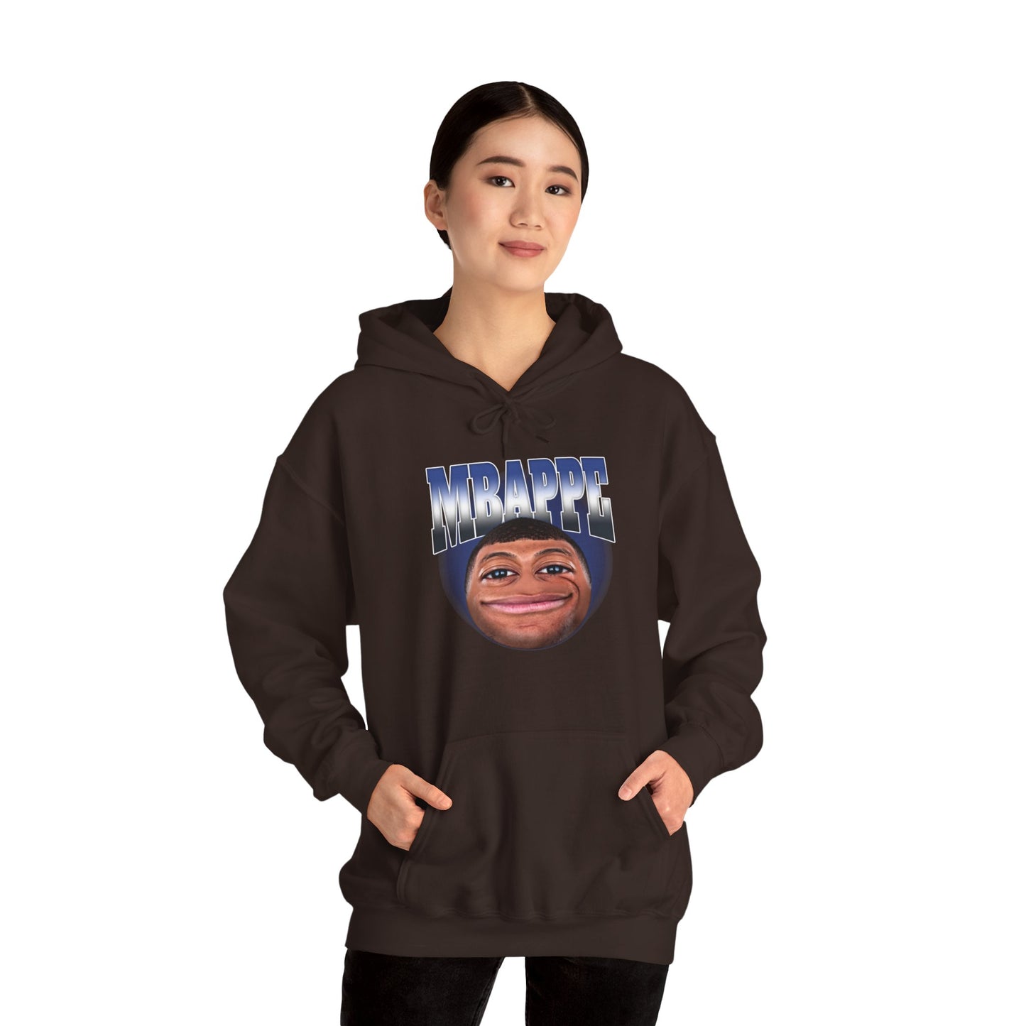 Mbappe emoji Unisex Heavy Blend™ Hooded Sweatshirt