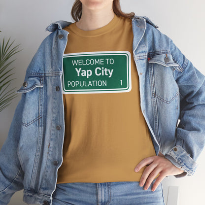 Yap City Unisex Heavy Cotton Tee