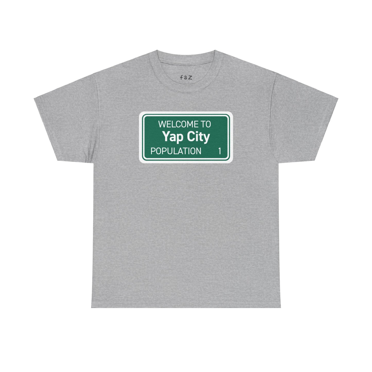 Yap City Unisex Heavy Cotton Tee