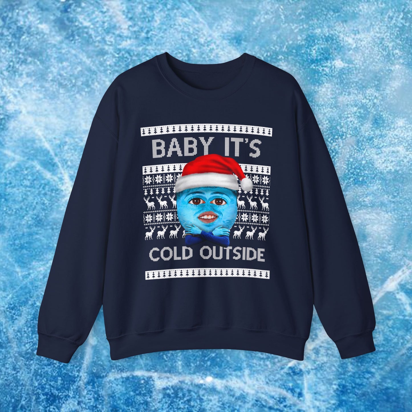 Cold Palmer Heavy Christmas Jumper