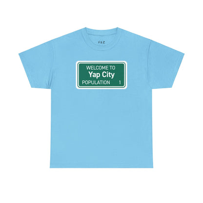 Yap City Unisex Heavy Cotton Tee