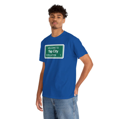 Yap City Unisex Heavy Cotton Tee