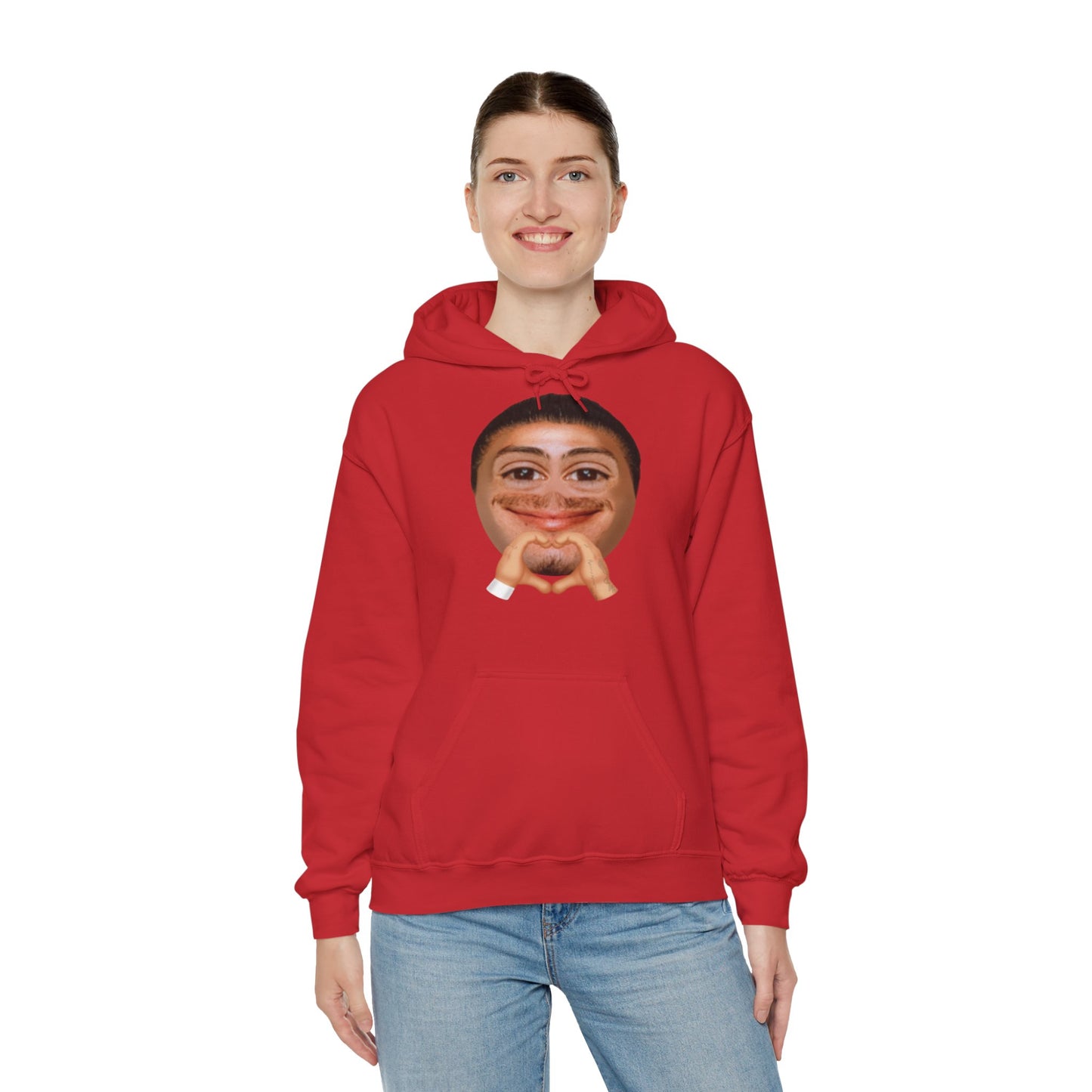 Nunez emoji Unisex Heavy Blend™ Hooded Sweatshirt