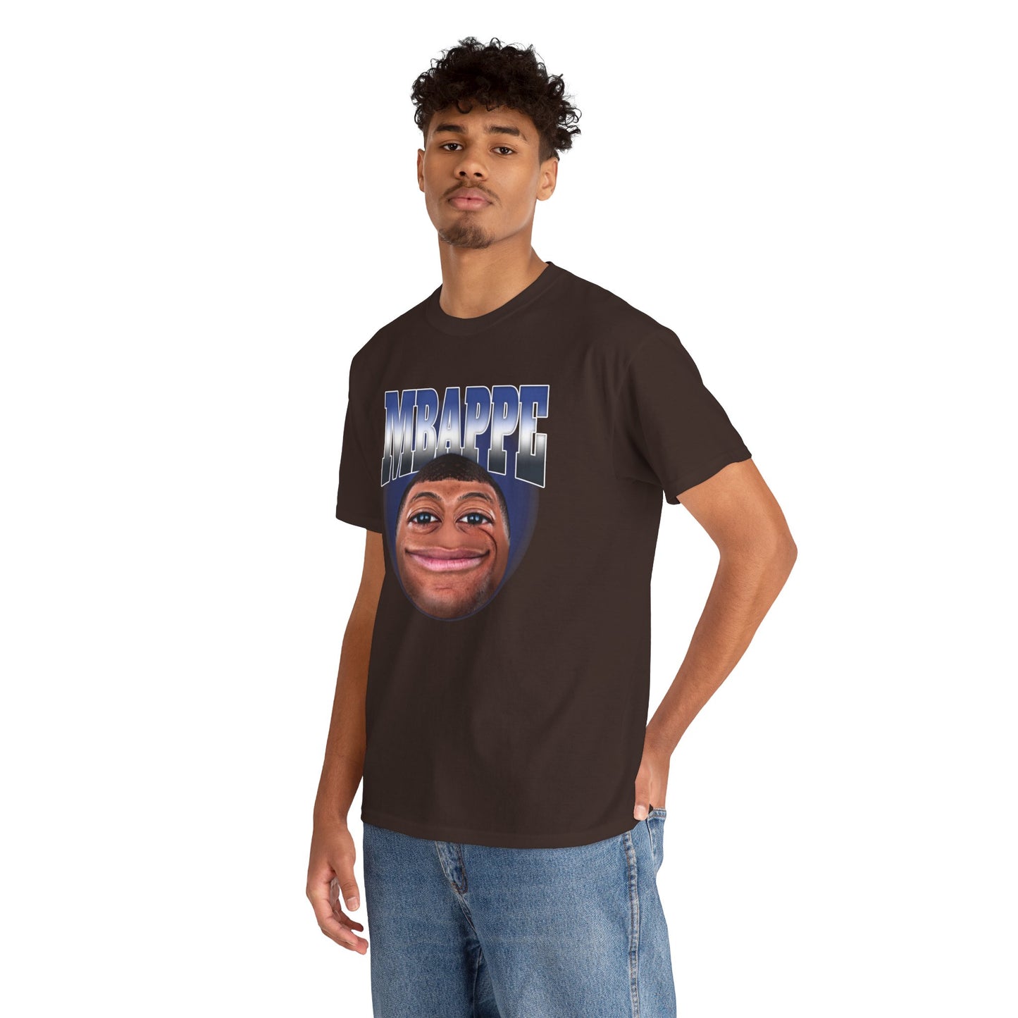 Mbappe emoji Unisex Heavy Cotton Tee