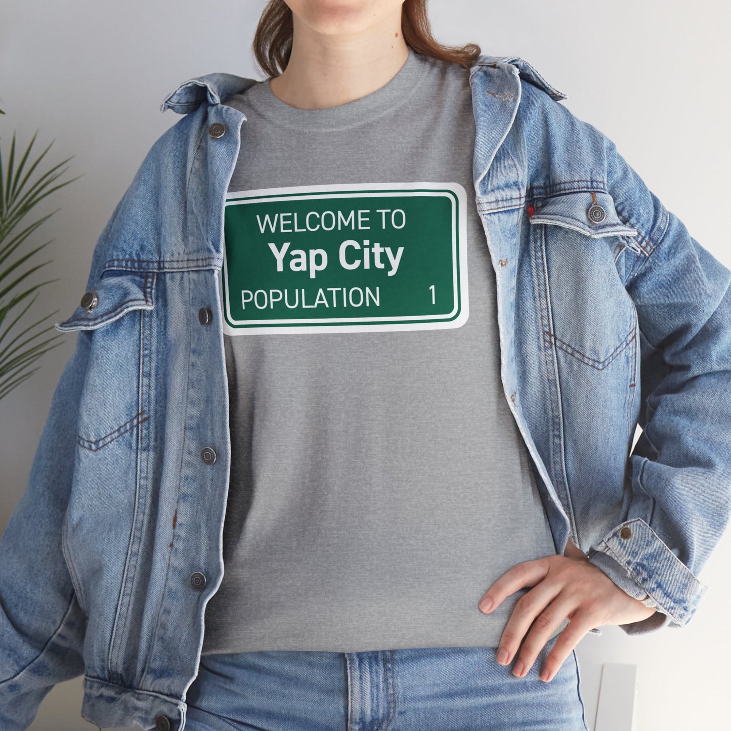 Yap City Unisex Heavy Cotton Tee