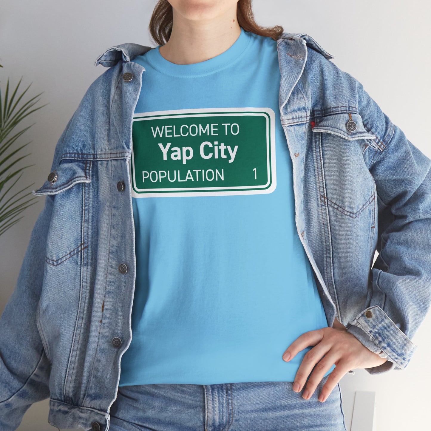 Yap City Unisex Heavy Cotton Tee