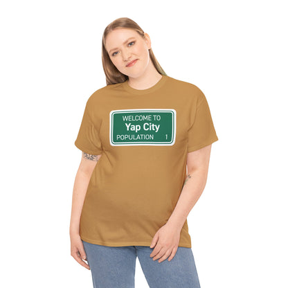 Yap City Unisex Heavy Cotton Tee