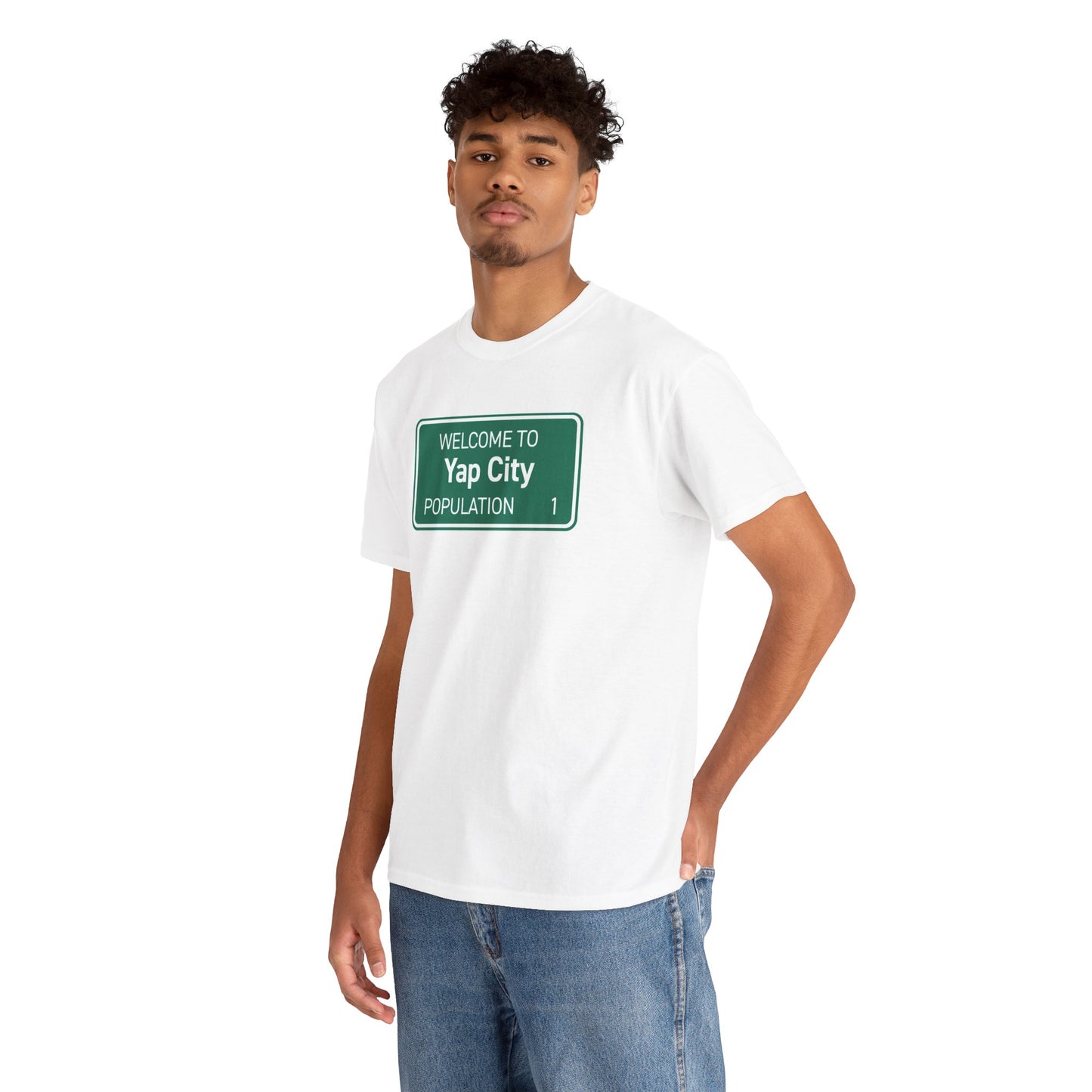 Yap City Unisex Heavy Cotton Tee