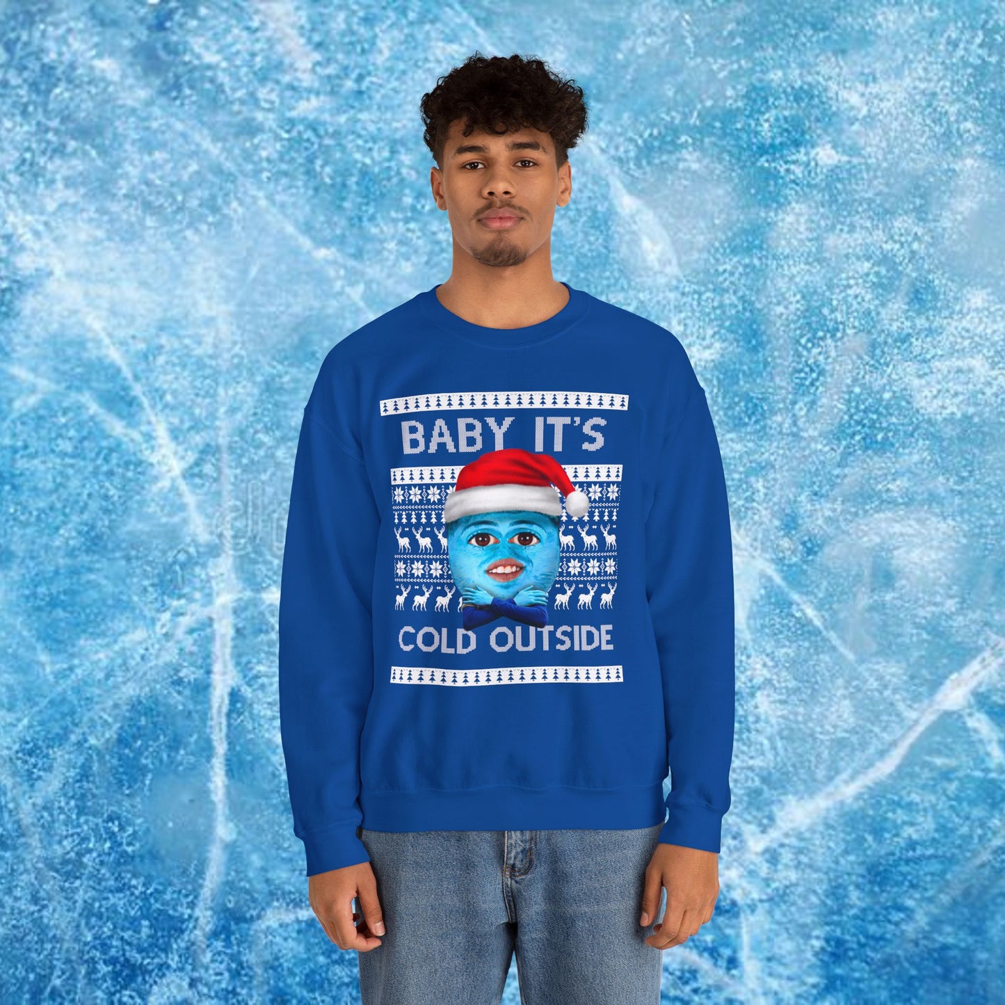 Cold Palmer Heavy Christmas Jumper