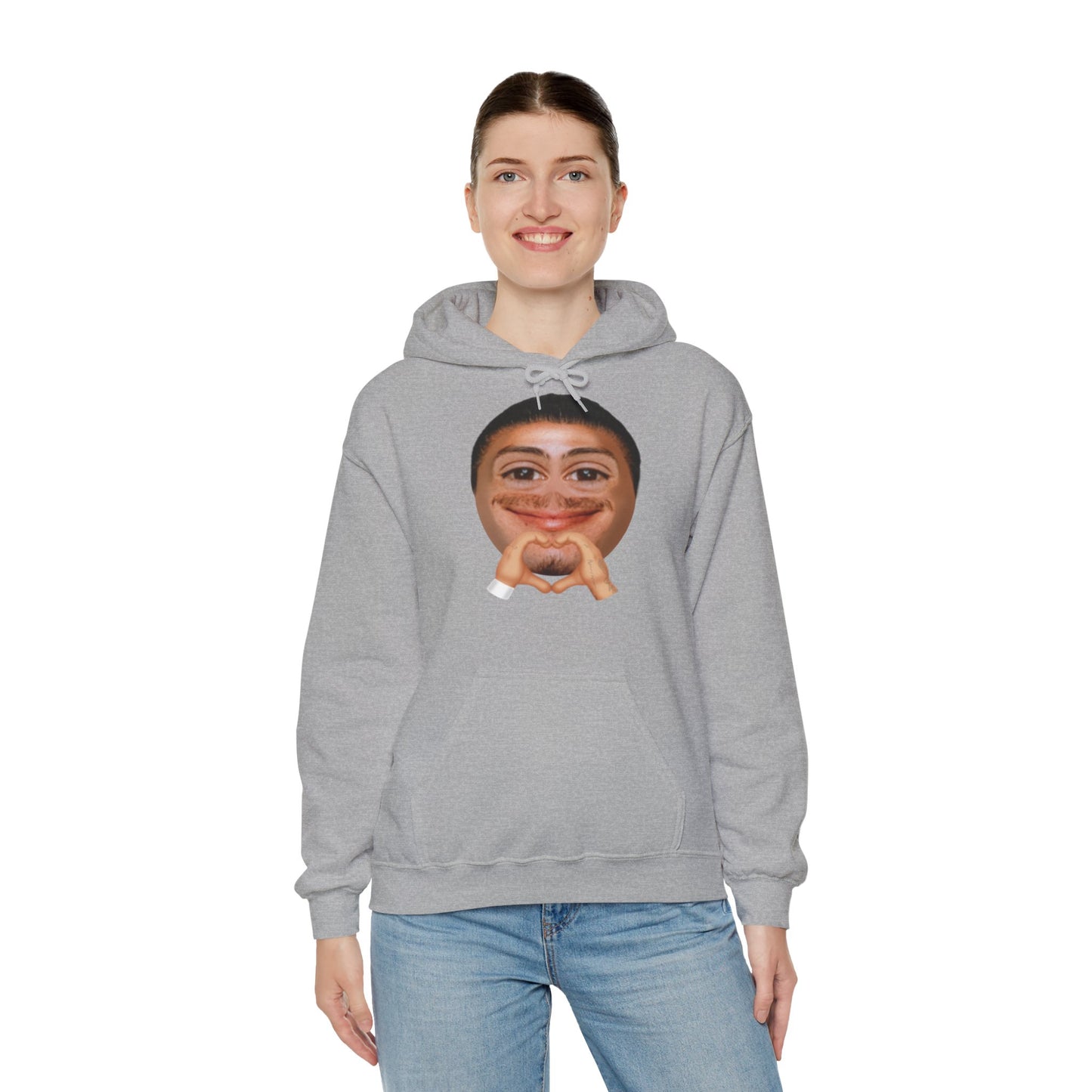 Nunez emoji Unisex Heavy Blend™ Hooded Sweatshirt