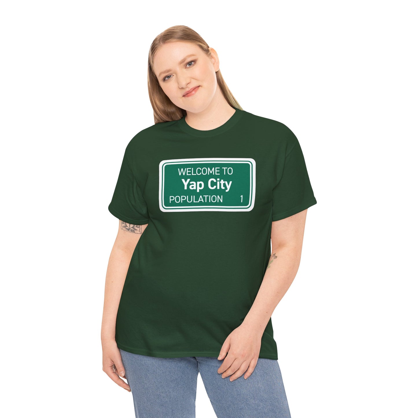 Yap City Unisex Heavy Cotton Tee