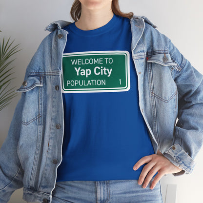 Yap City Unisex Heavy Cotton Tee