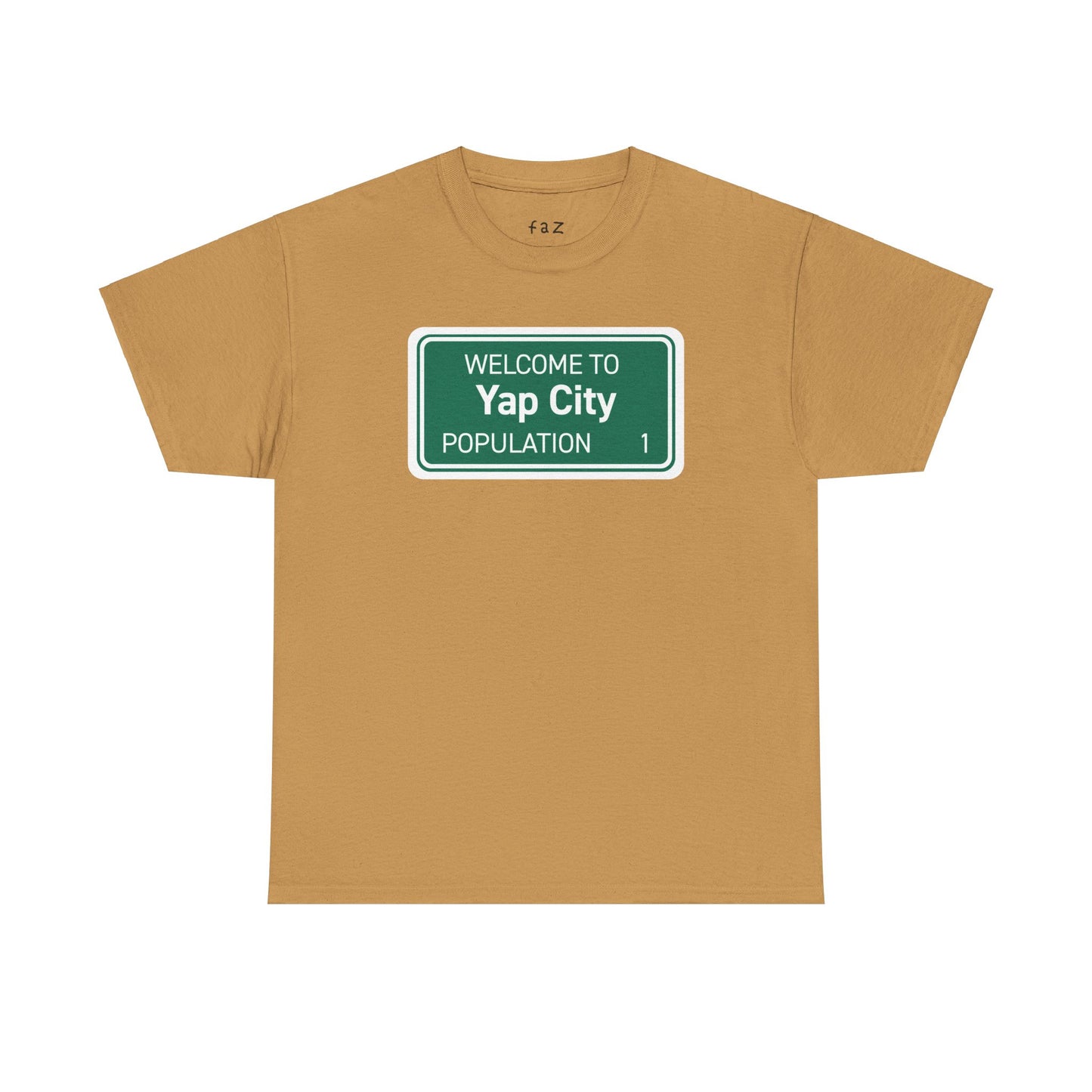 Yap City Unisex Heavy Cotton Tee