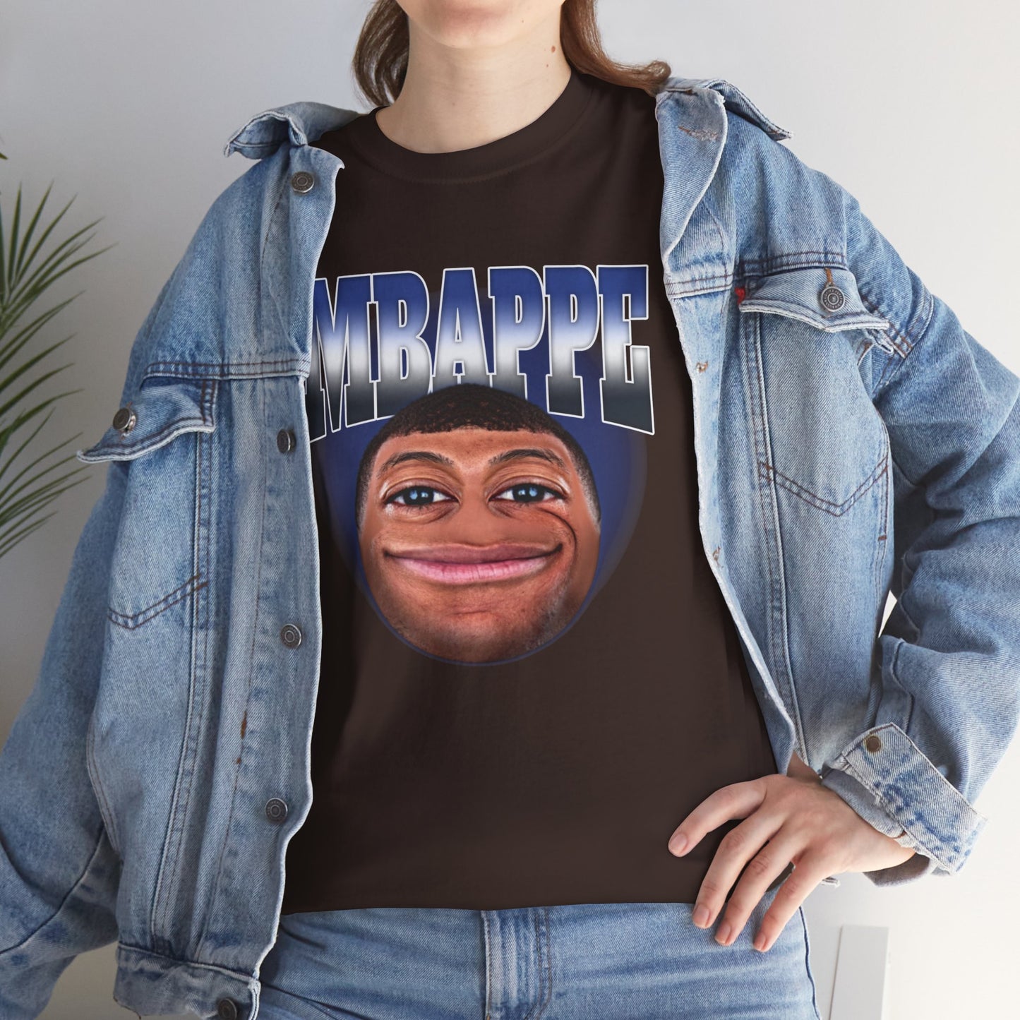 Mbappe emoji Unisex Heavy Cotton Tee