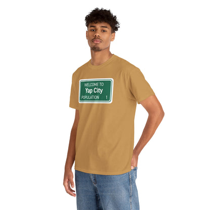 Yap City Unisex Heavy Cotton Tee